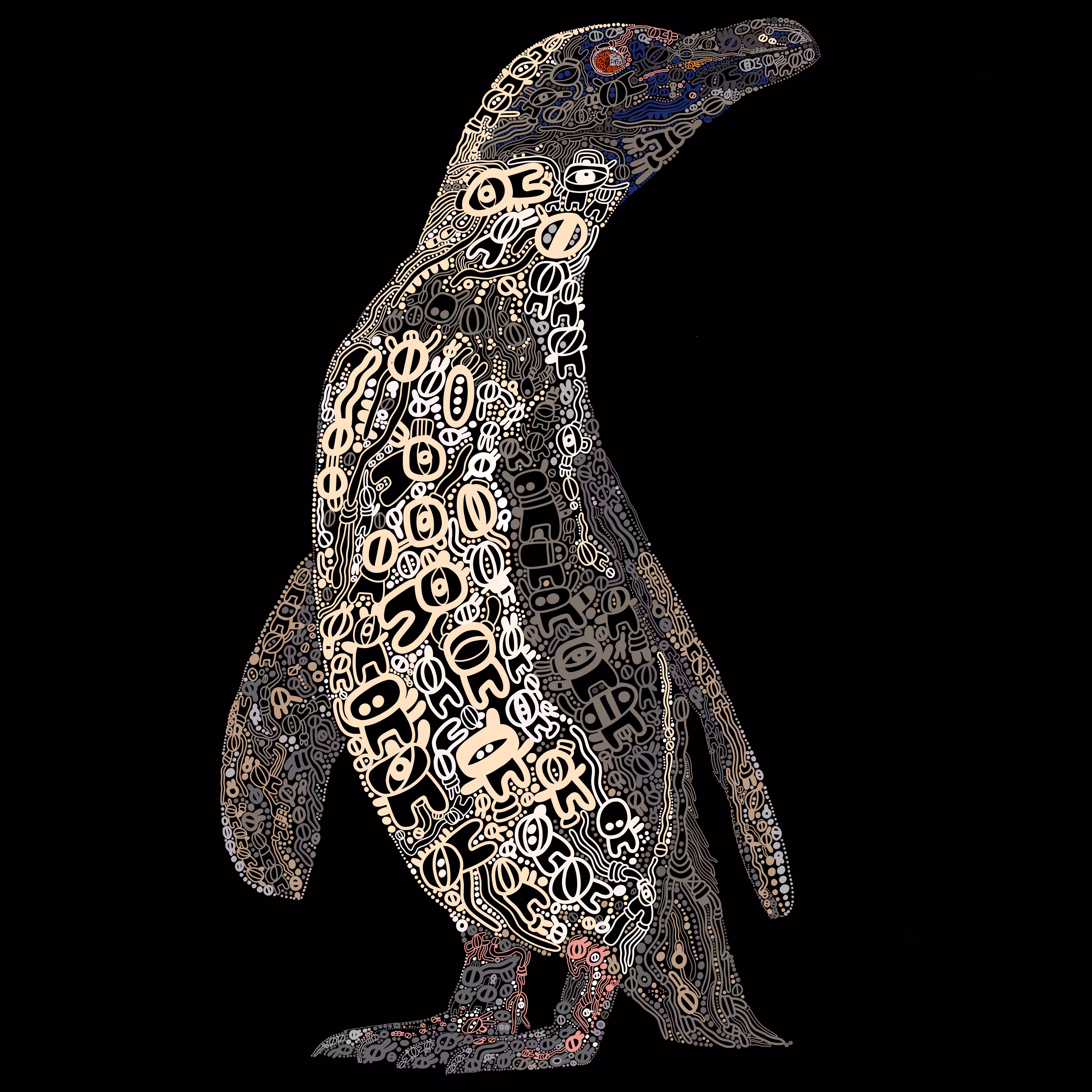 AFRICAN PENGUIN - ENDANGERED SPECIES SERIES #6 of 200