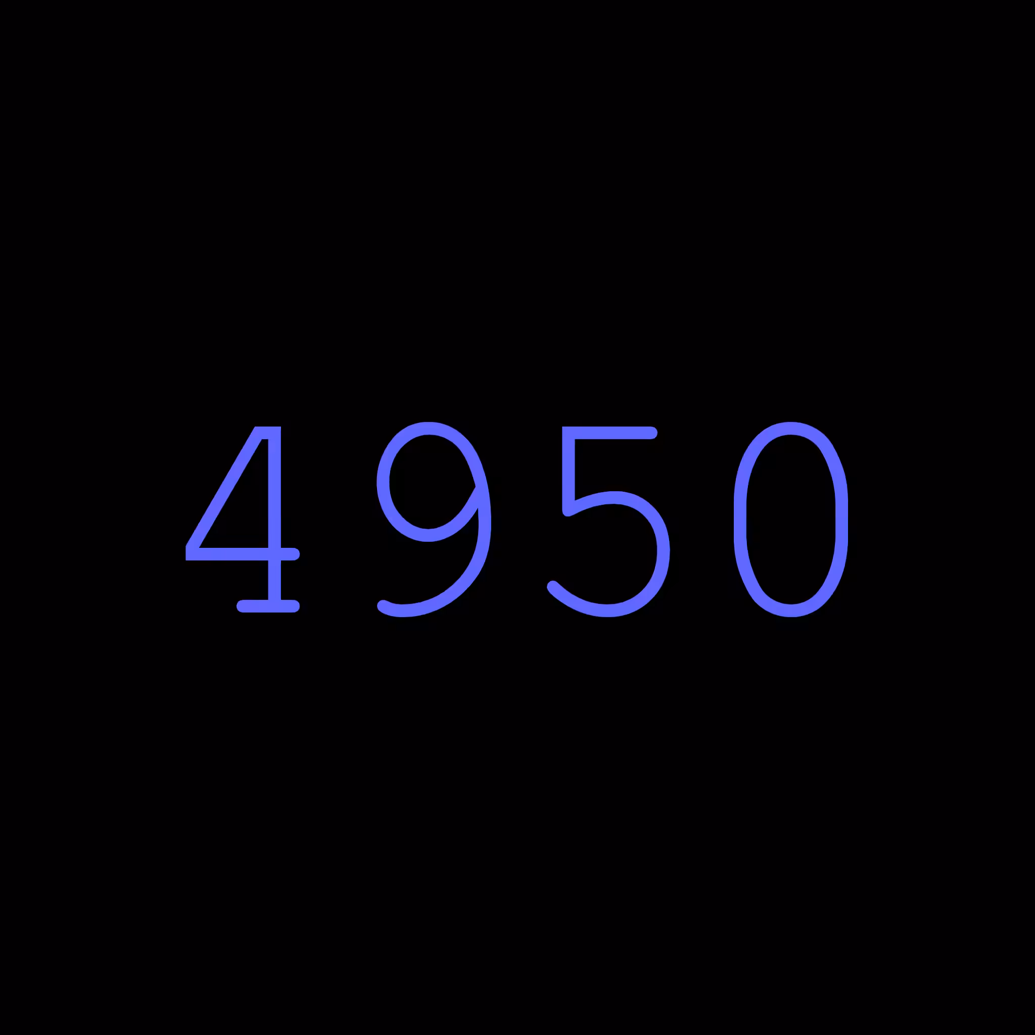 4950