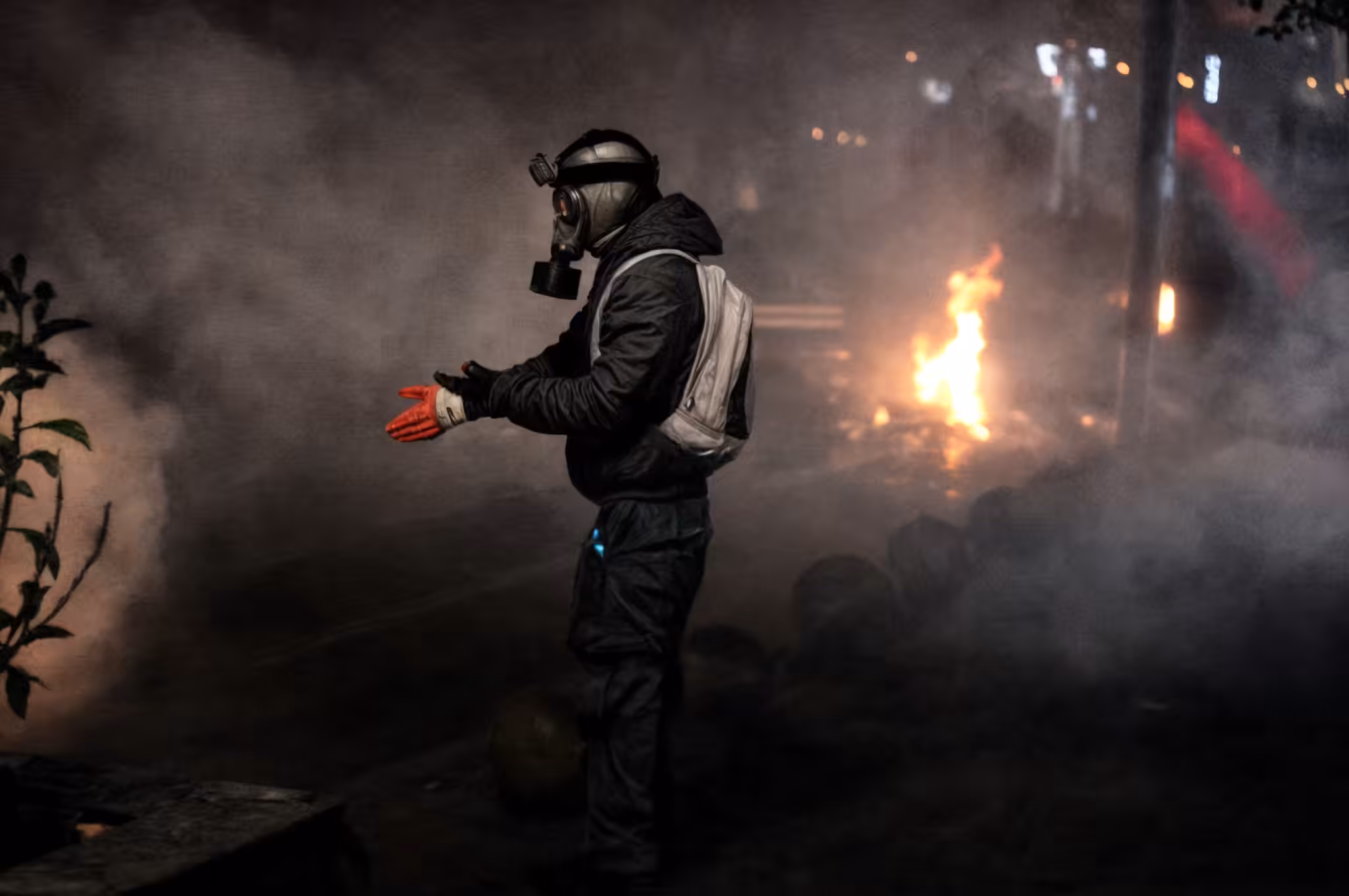 Shadows of Resistance: A City Mourns and Defies