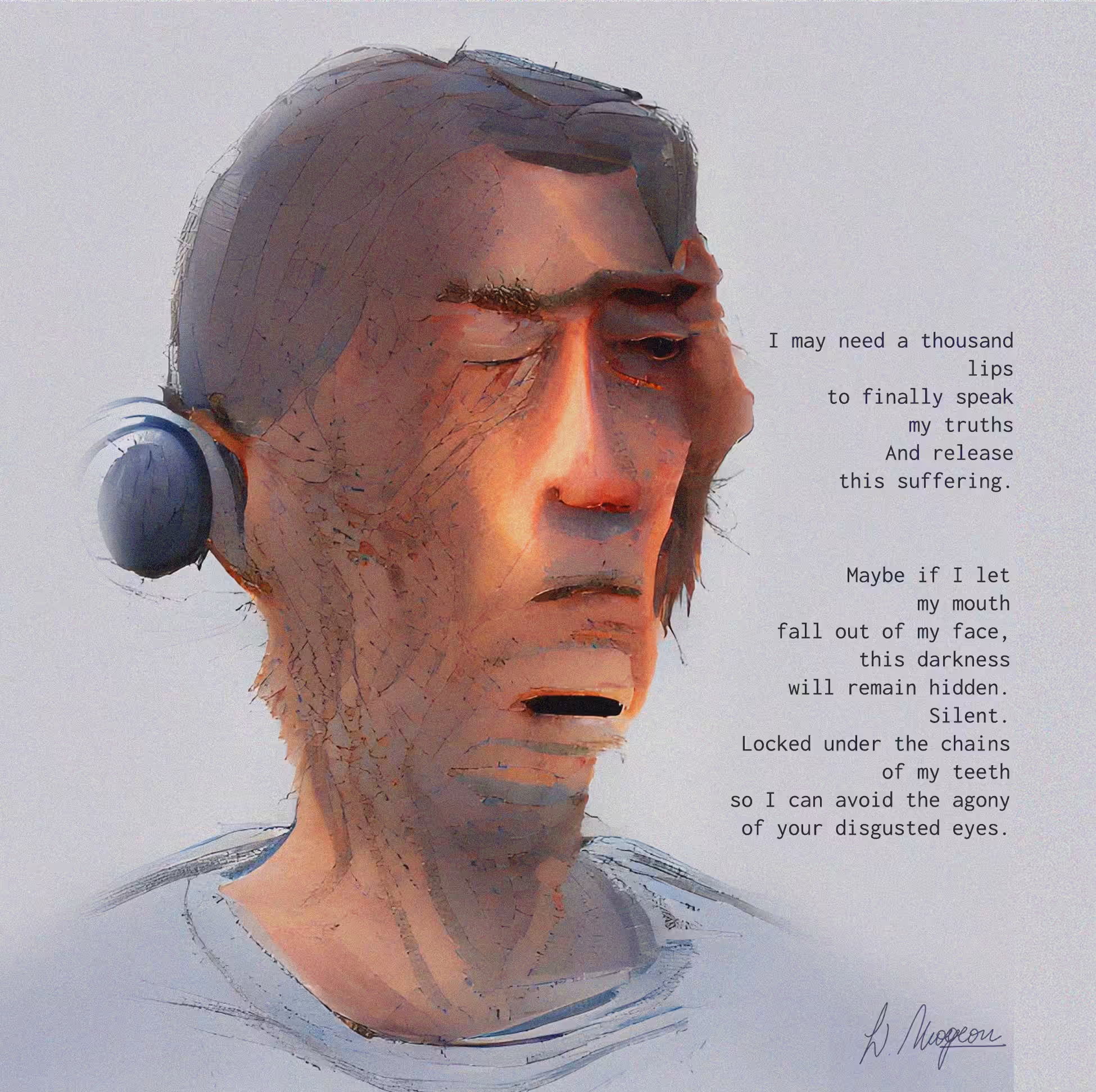 Silent blindness