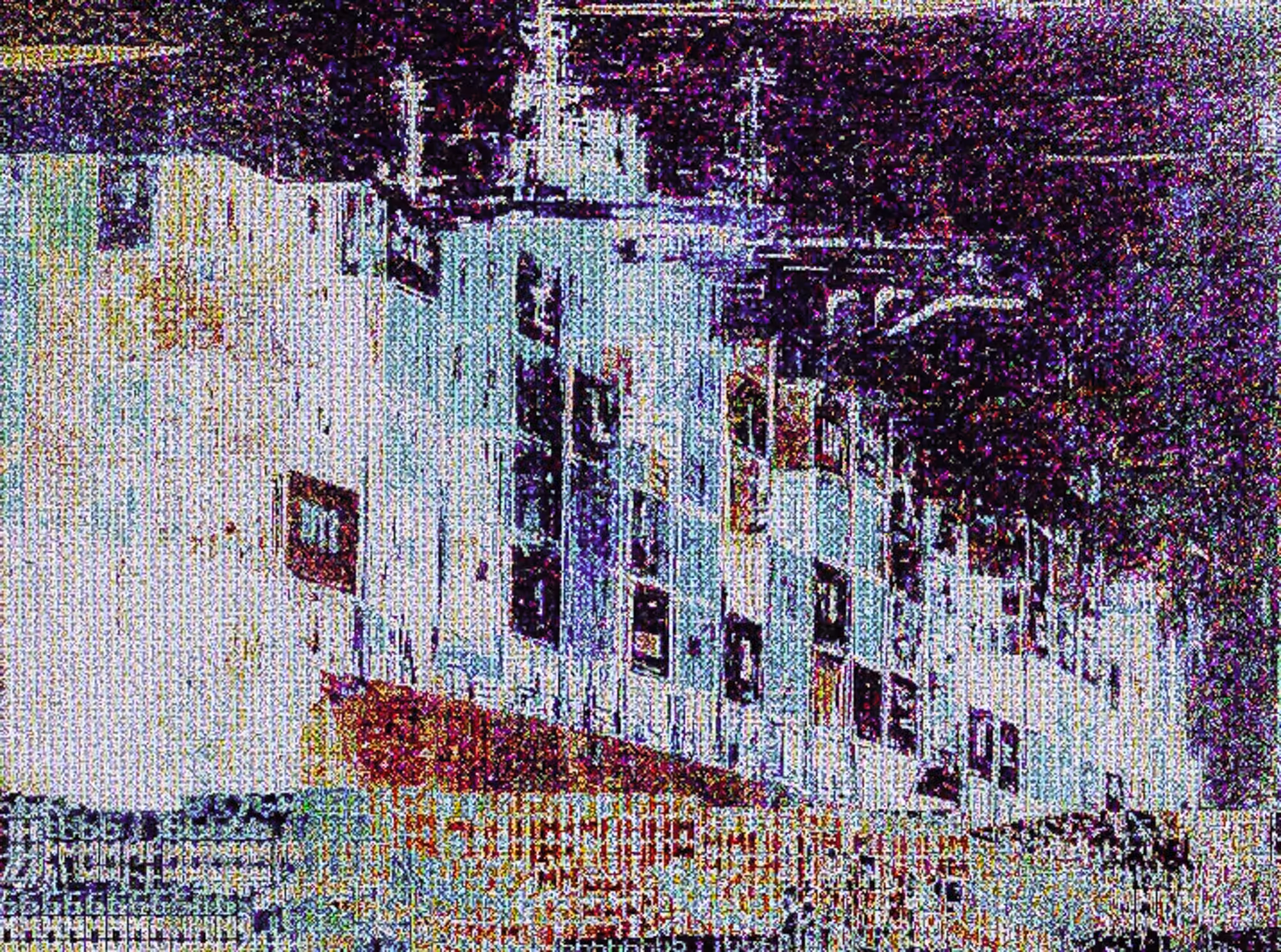 study for the sinking of a container ship