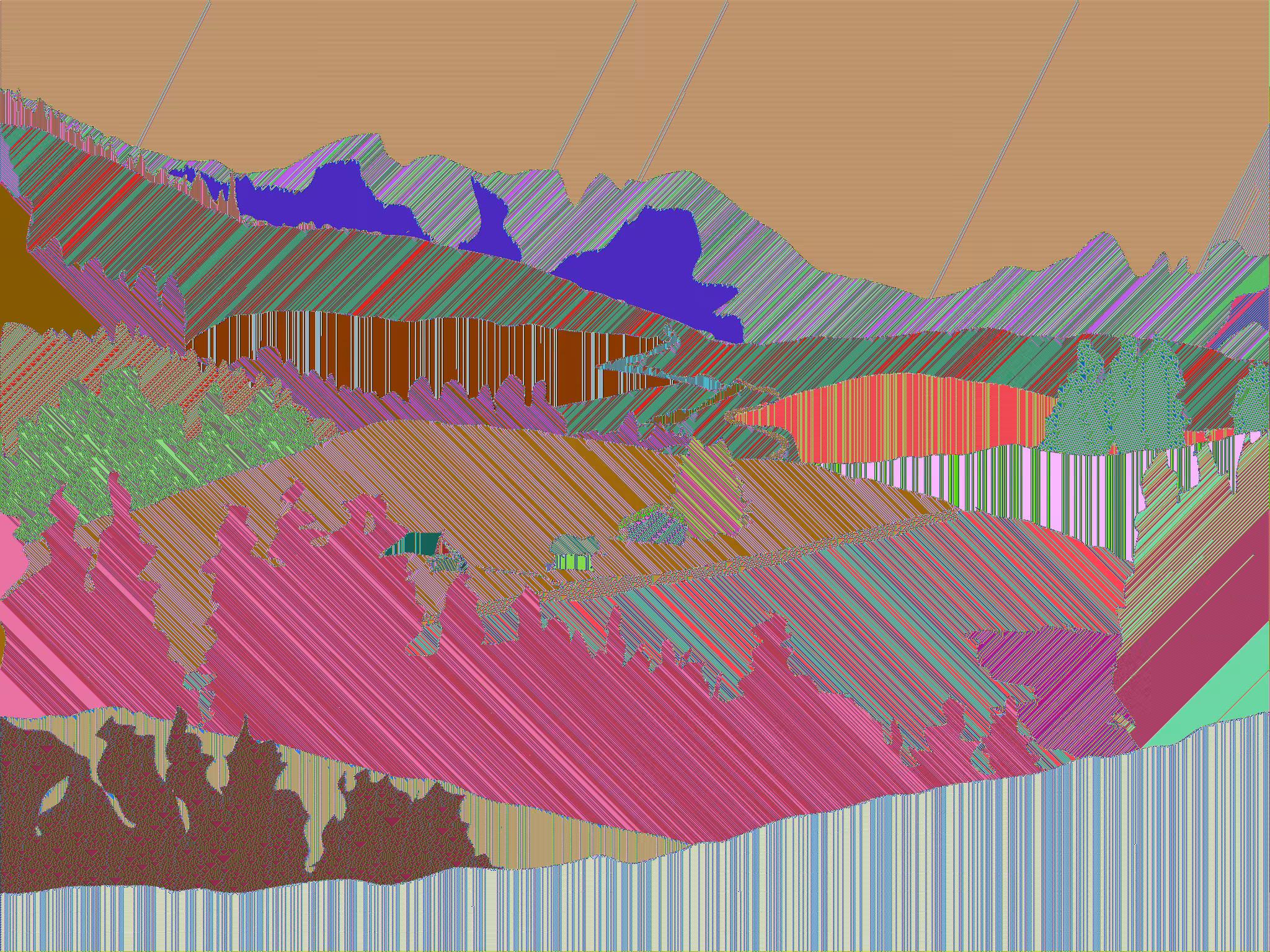 Hilly AutomataLand #7
