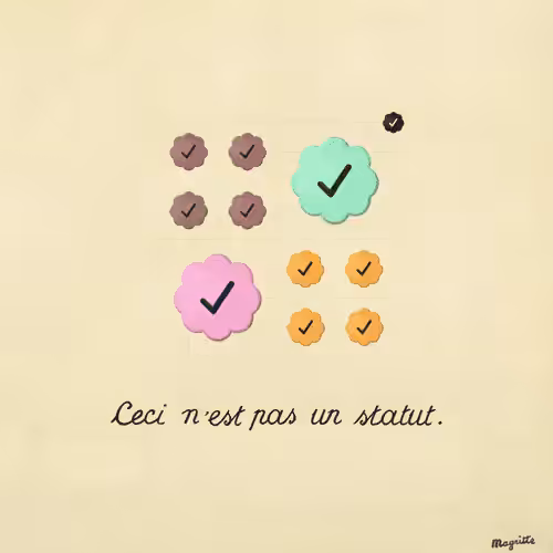 Magritte Checks #4458