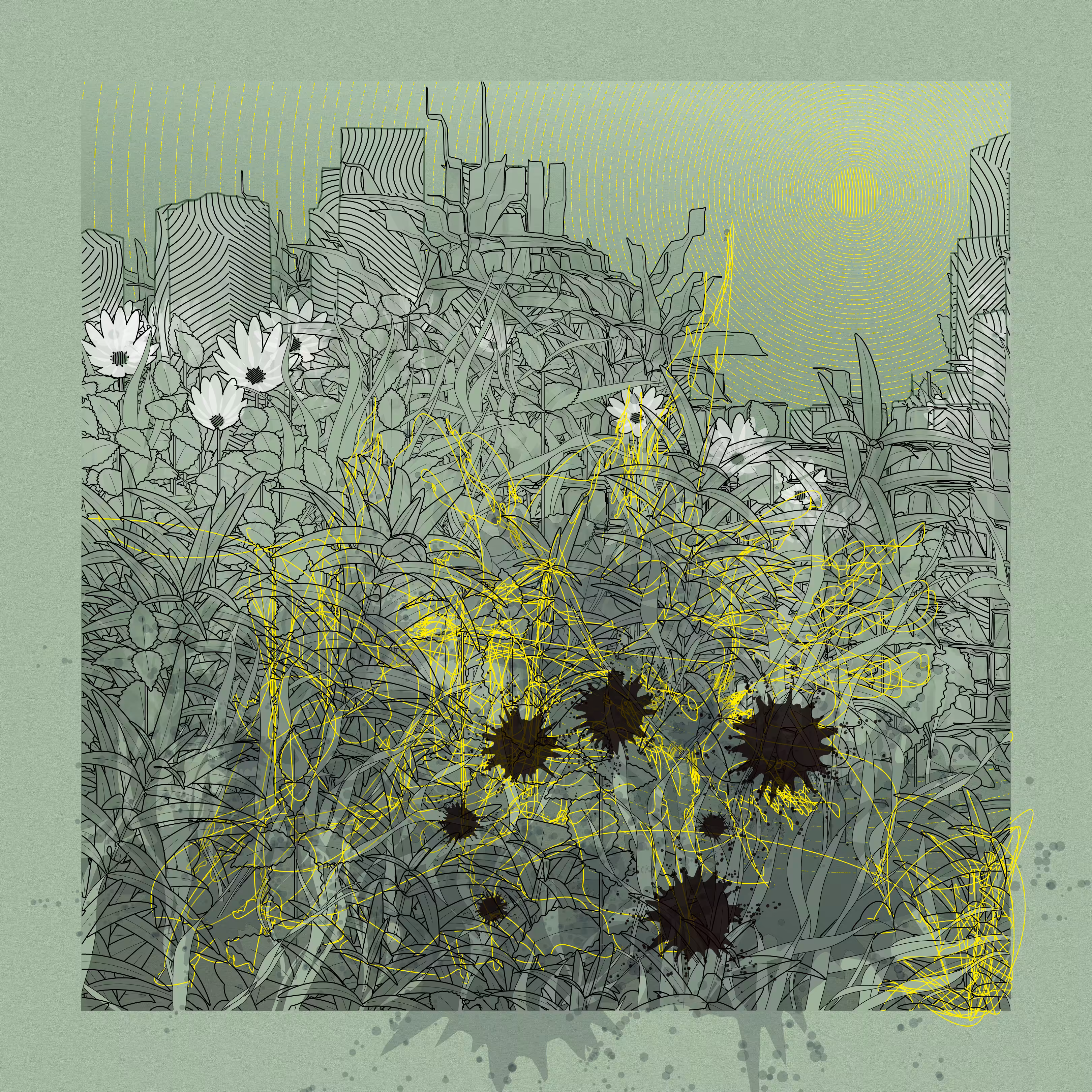 Landscape with Carbon Capture #8477