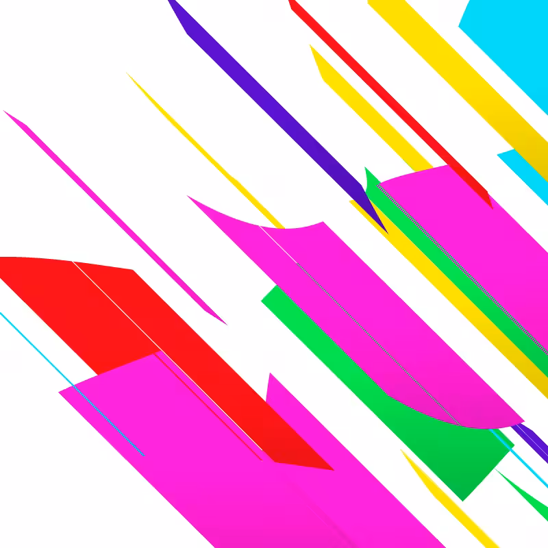 Composition #1 Ribbons #45