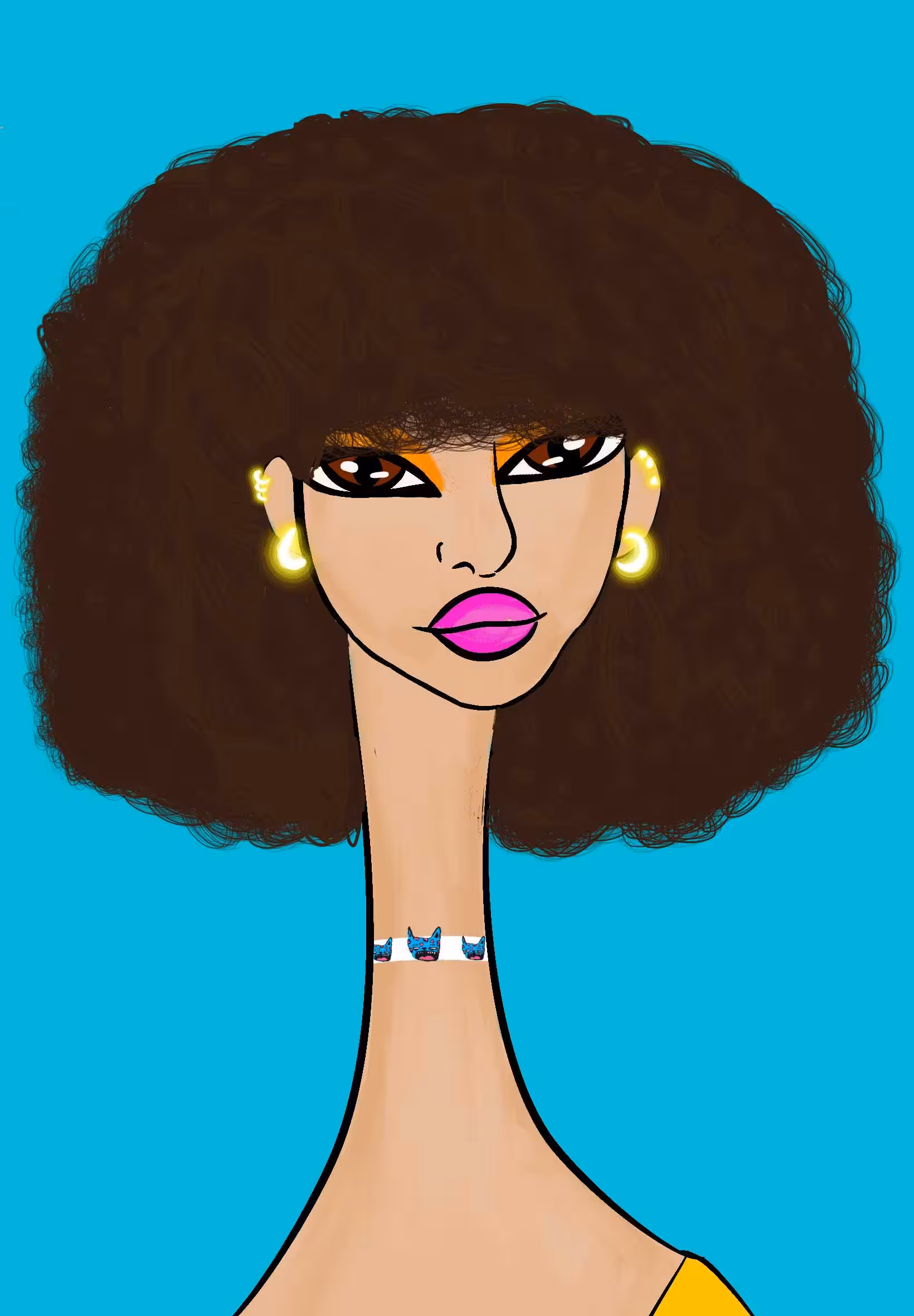 Long Neckie Ladies: Long Neckie Lady #2939