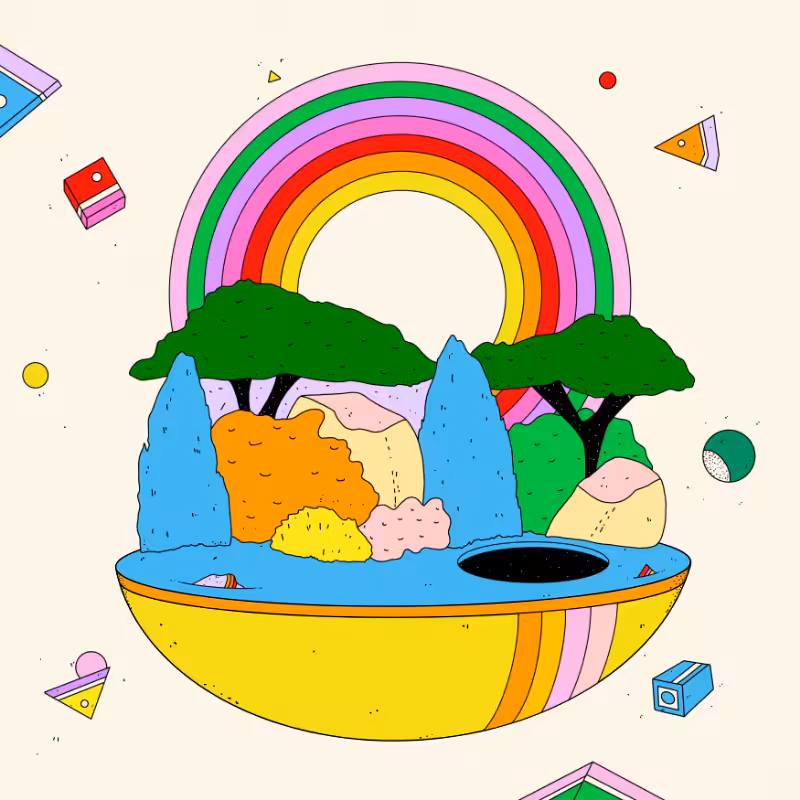 🌈🌴🪐 #197
