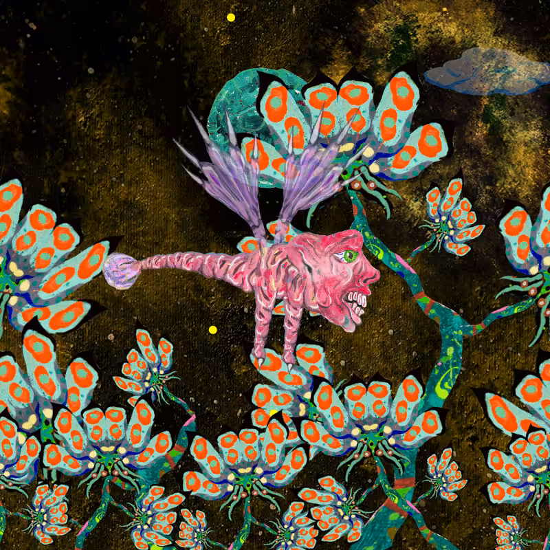 Fireflies and Flower Gardens #155
