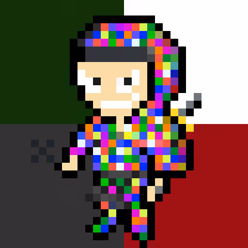 CRYPTONINJAS PIXEL 006 - fashion colorful ninja-