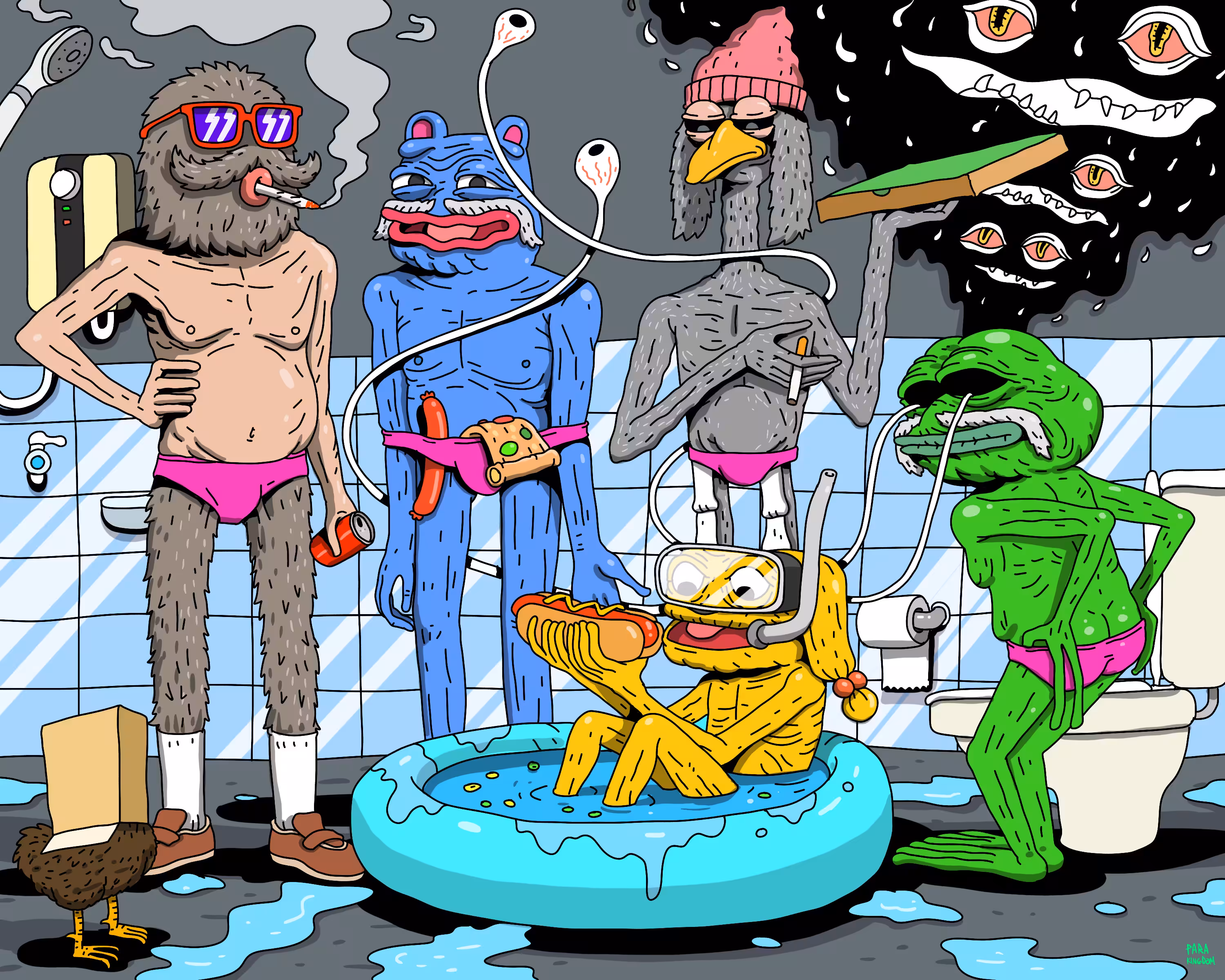 PARA PEPE: Pink panties