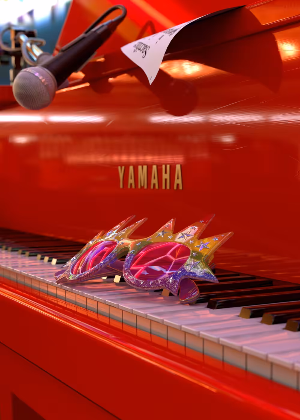 Yamaha Elton John Red Piano