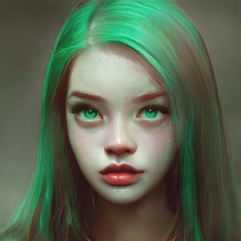25 Animated Unique Faces made by AI technology
