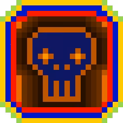 Skulls Pixels Coins #126