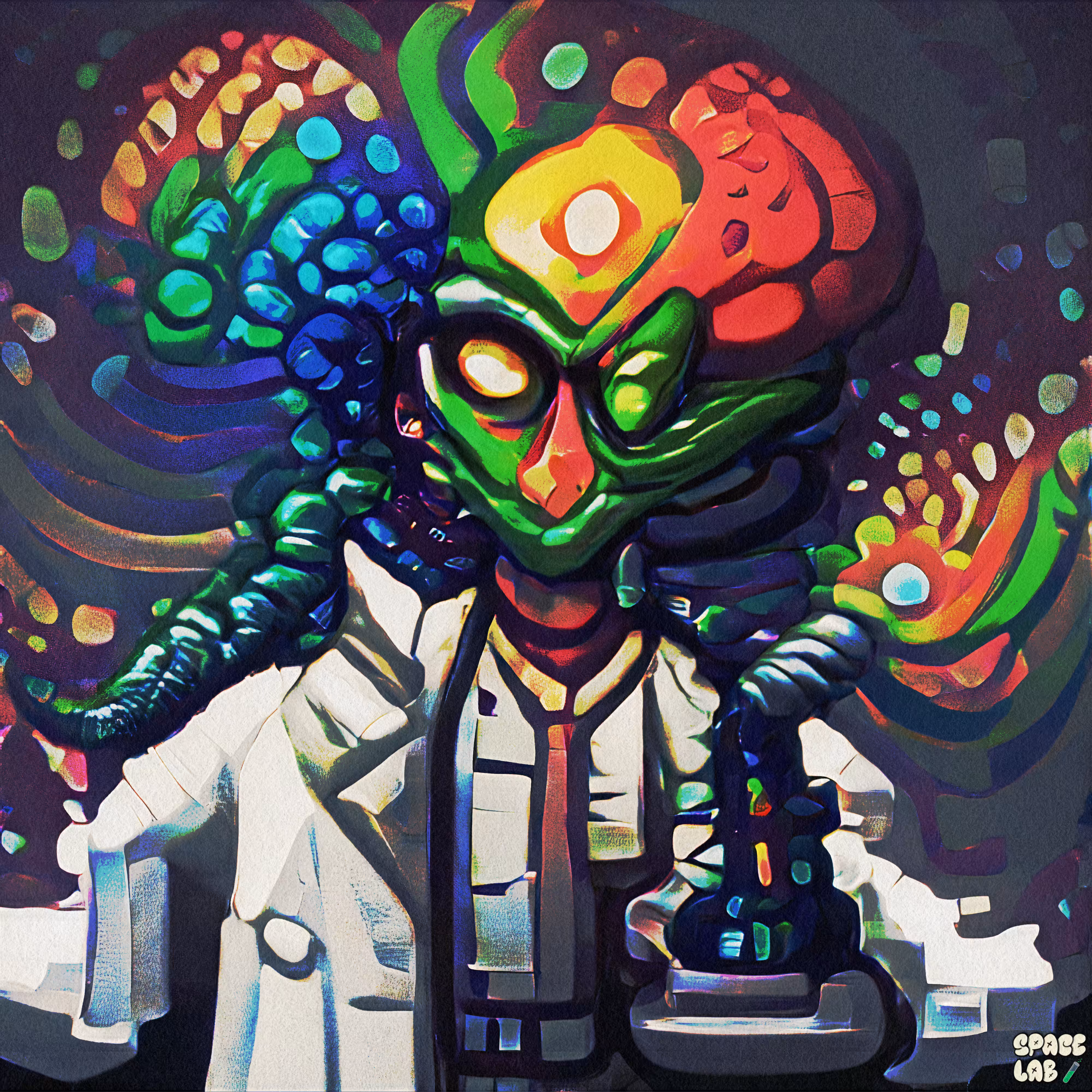 Alien Scientist 1