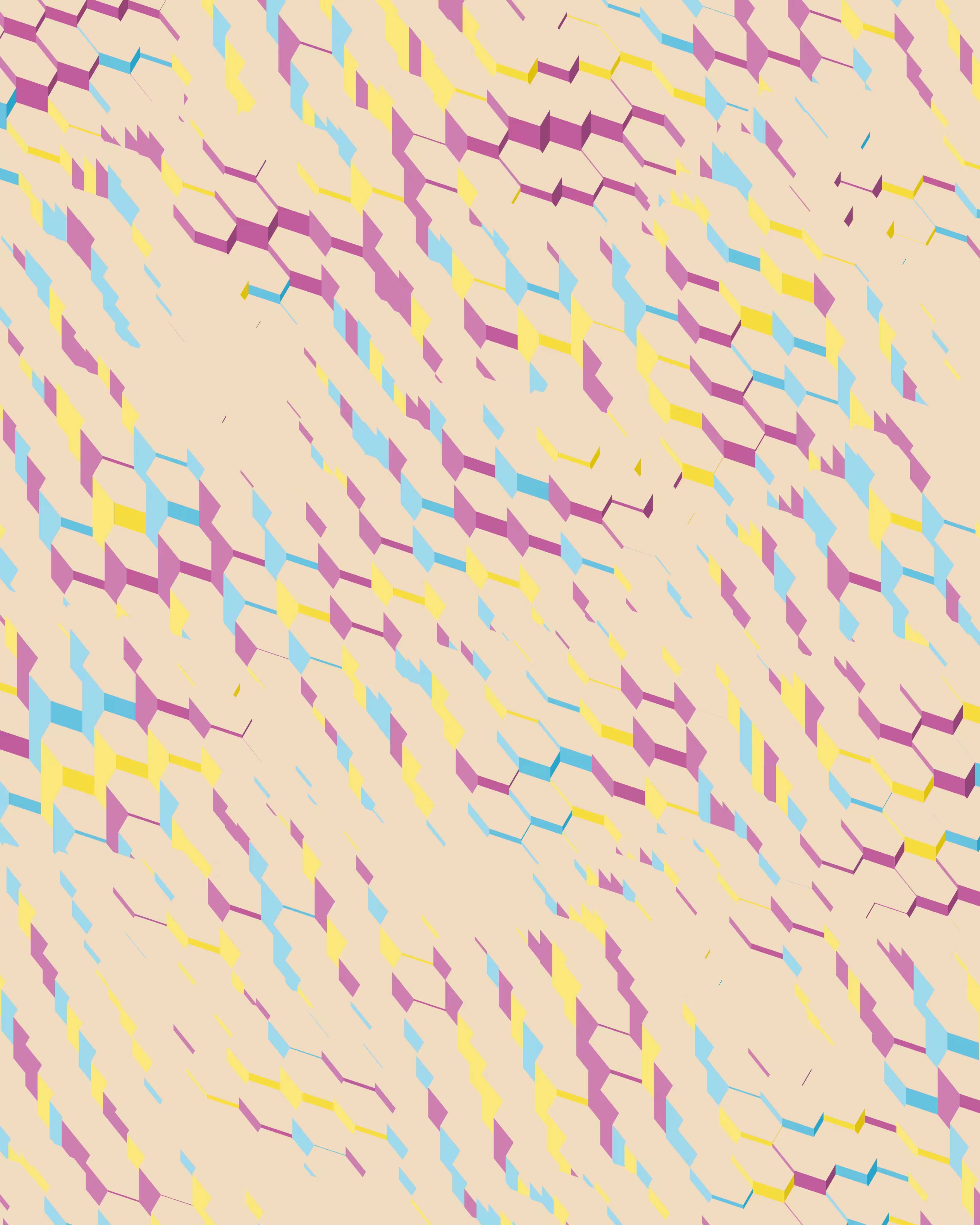 Hexagones Landscape #333