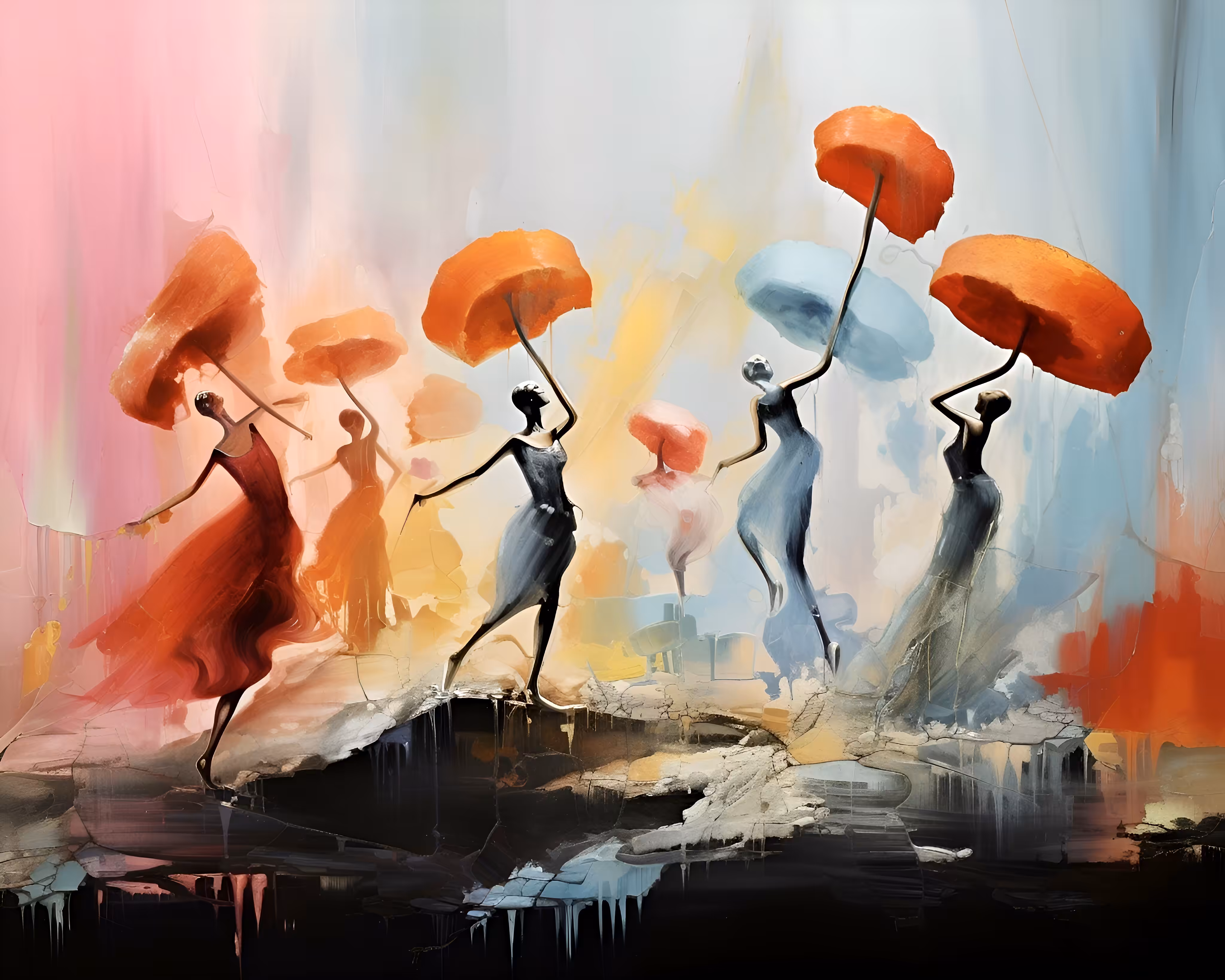 Dancing mushrooms 