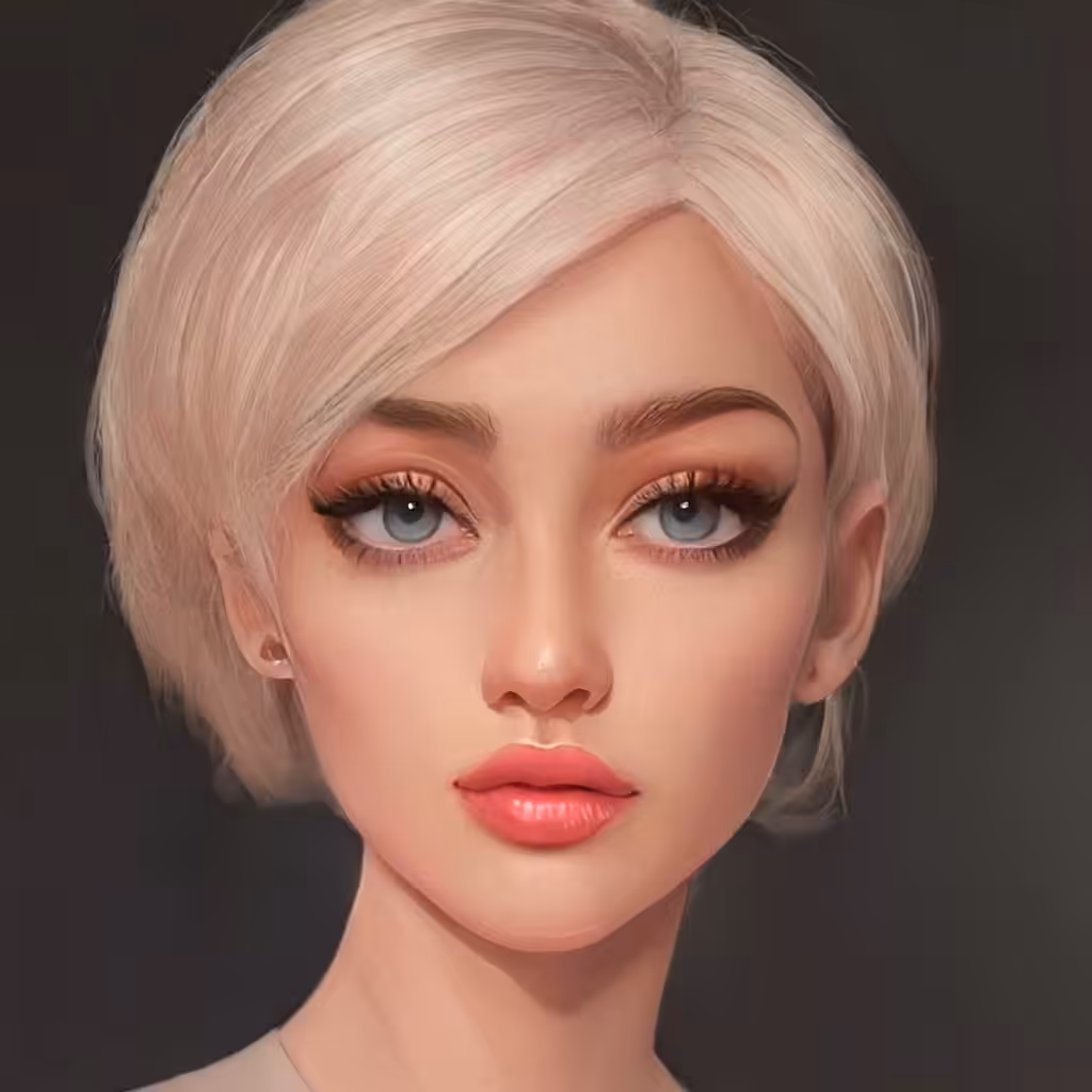 29 Animated Faces made by AI technology