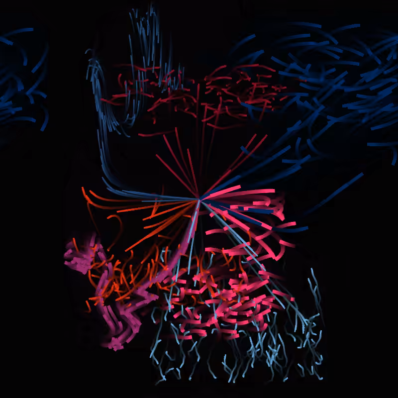 Procedurally generated particles #2