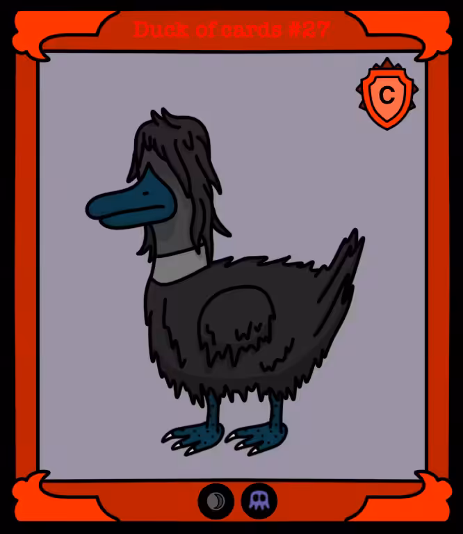  Duck of cards #27