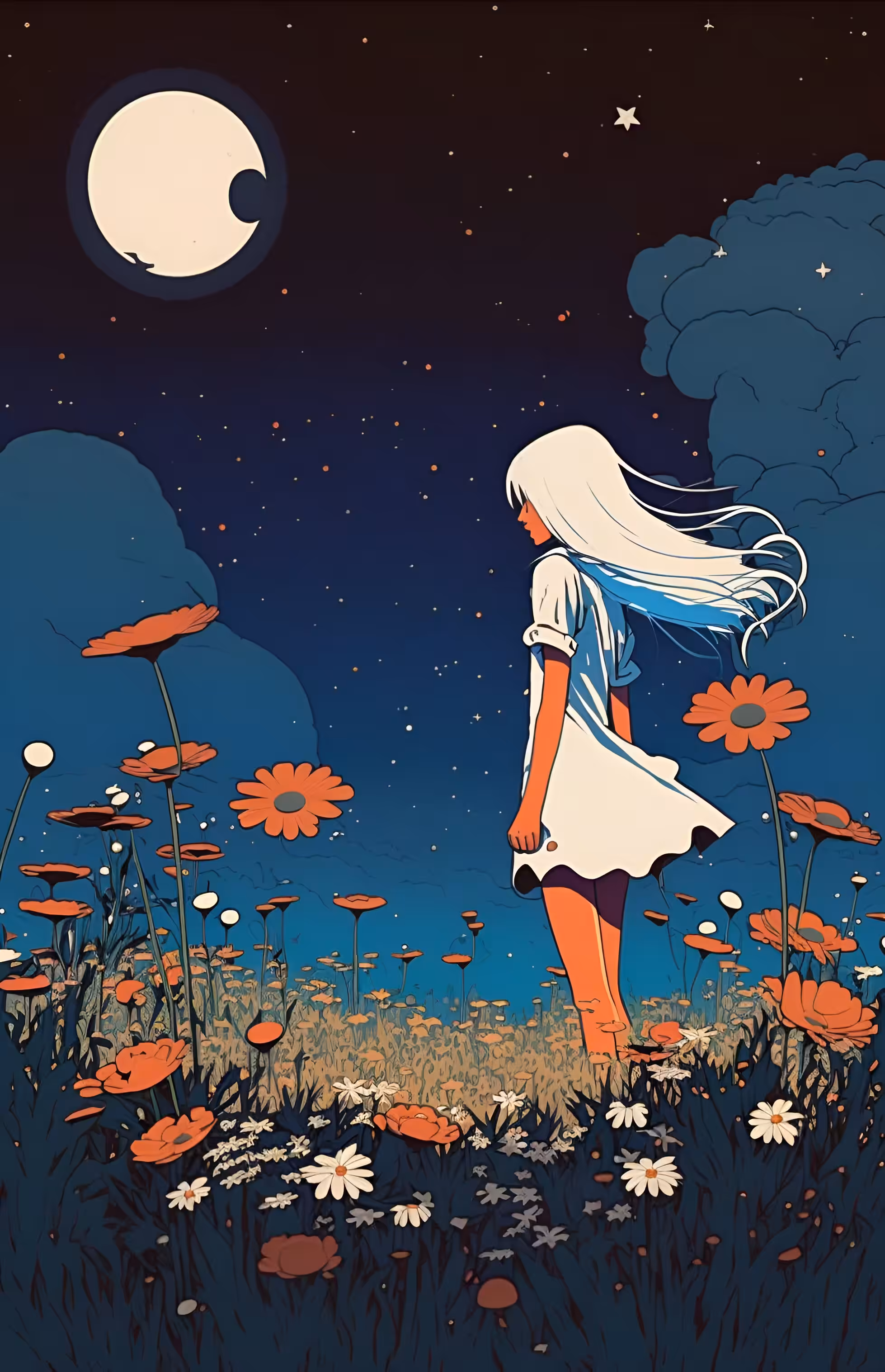 lost in a field of starflowers