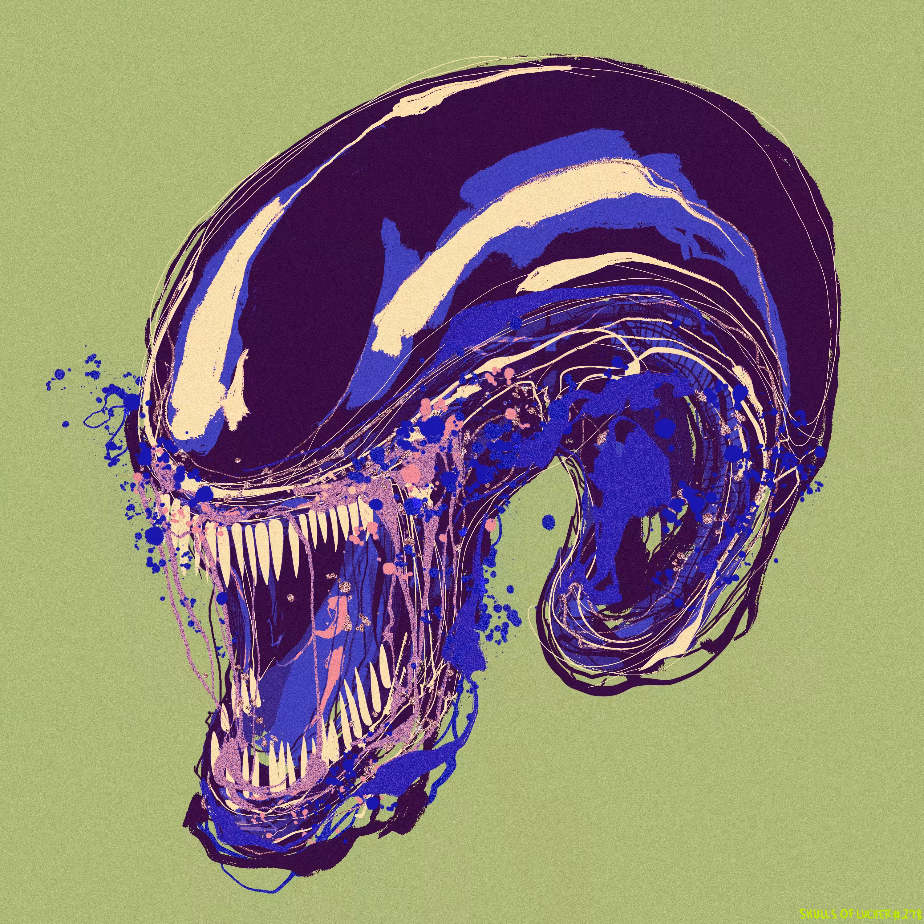 SKULLS OF LUCIFER: Xenomorph