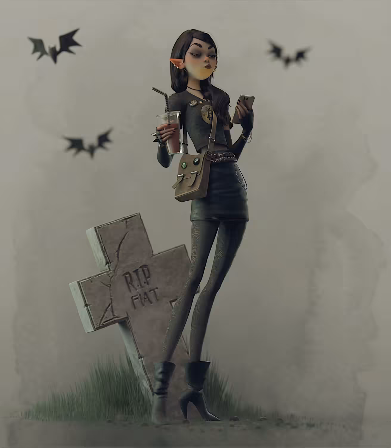 A Bit Of Goth (CryptoWorld series #01)
