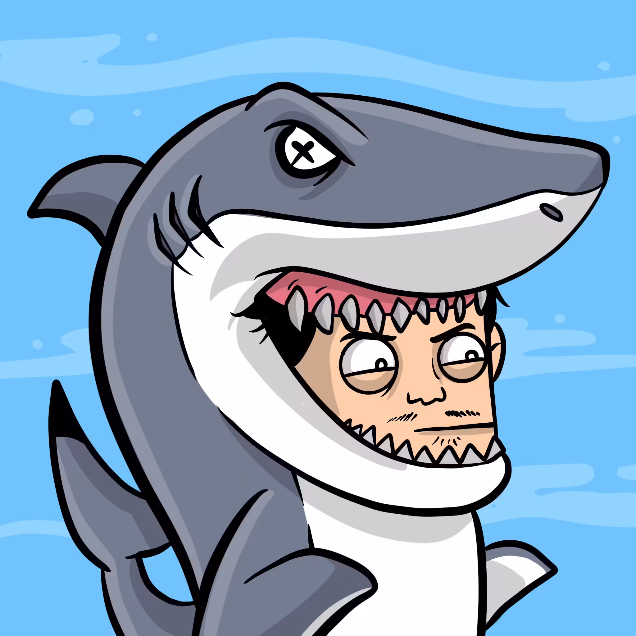 Shark beast doll