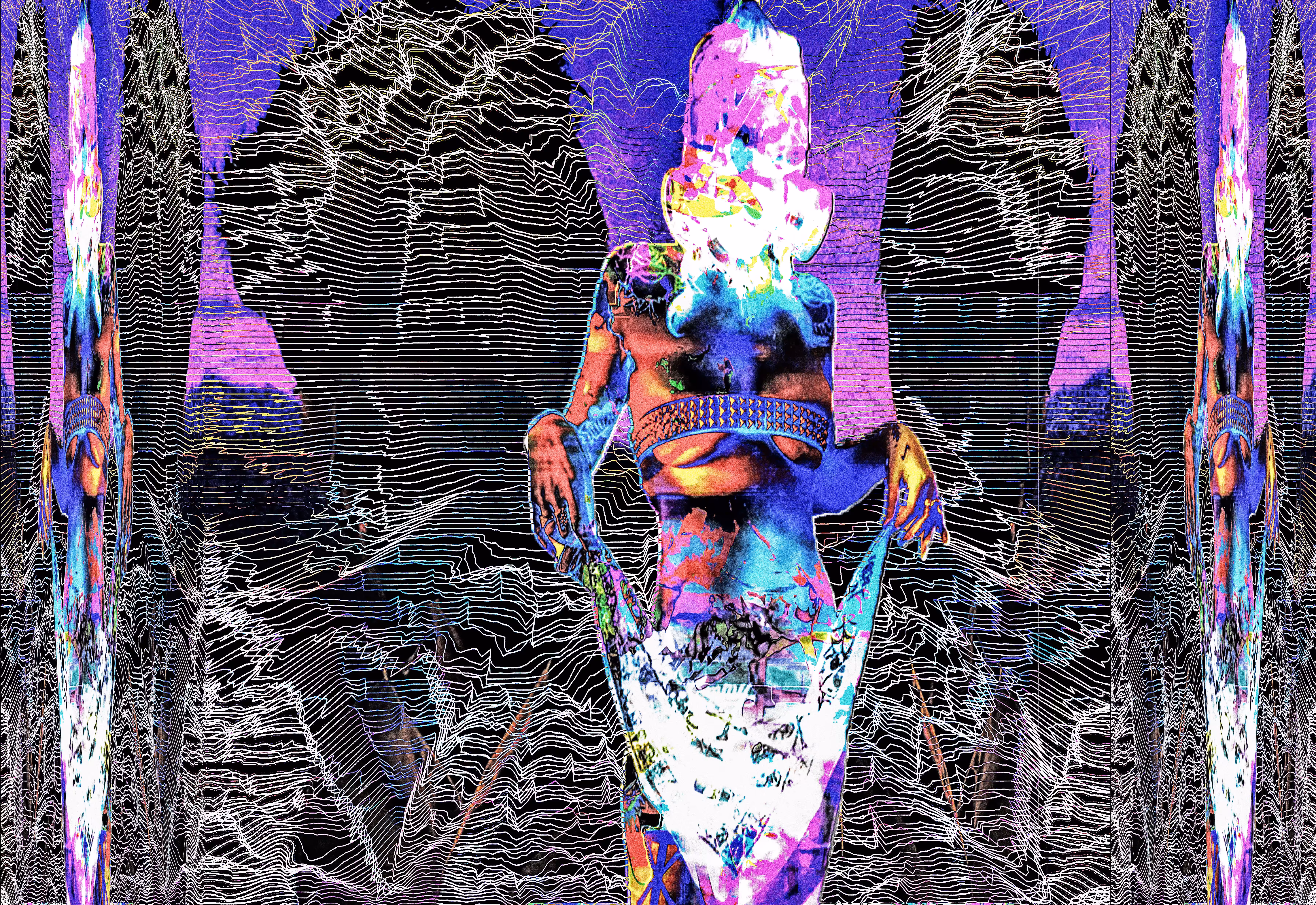 Rotoscope Striations #001