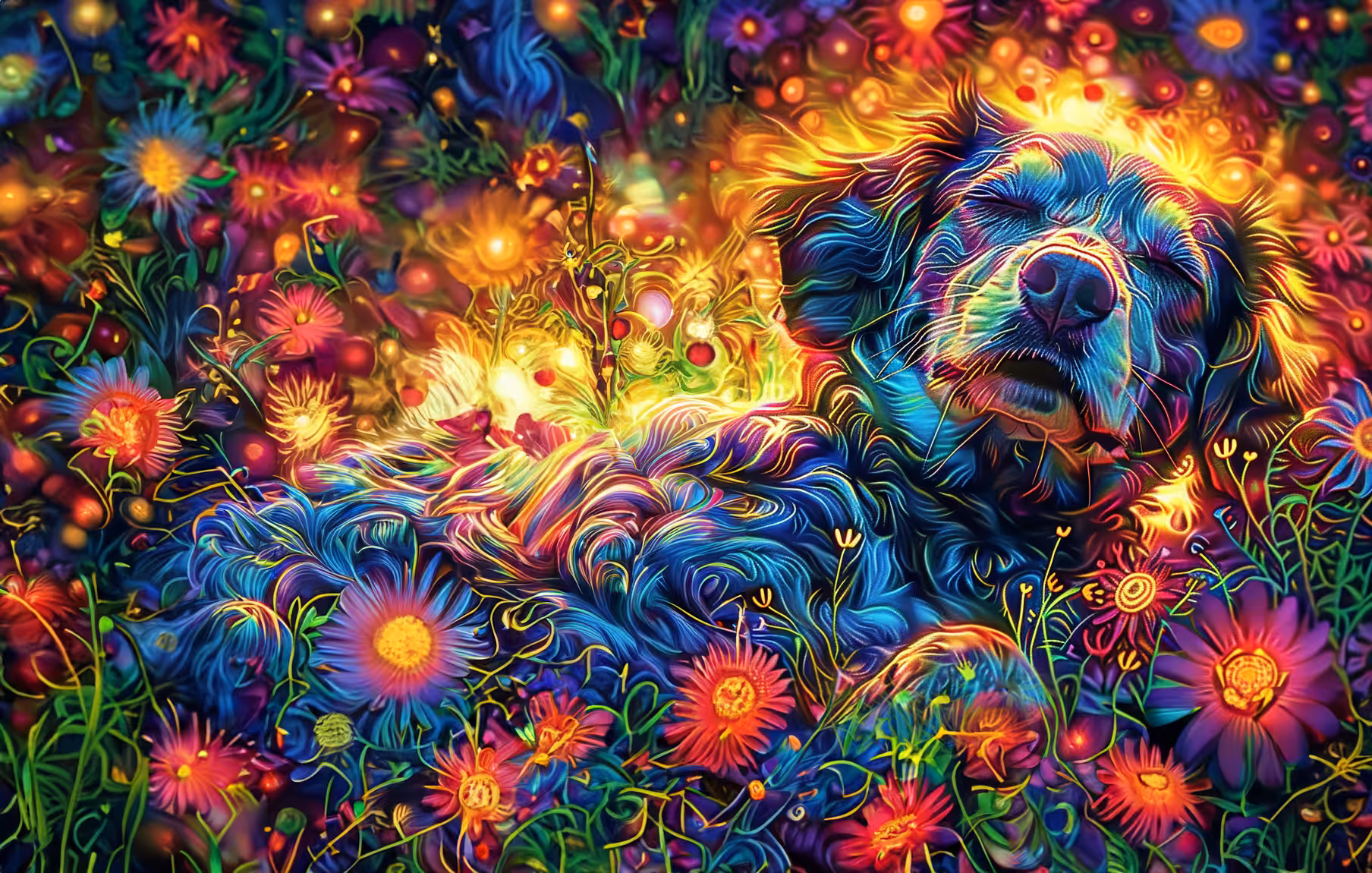 Ai Art Spiritual  Vision Interpretations : Nature's Connection