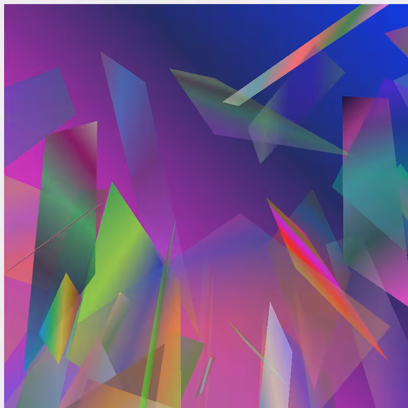 random divs with gradient and perspective #1