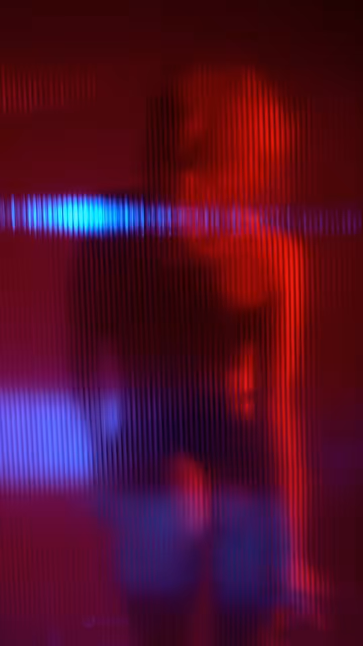 Behind glass #1
