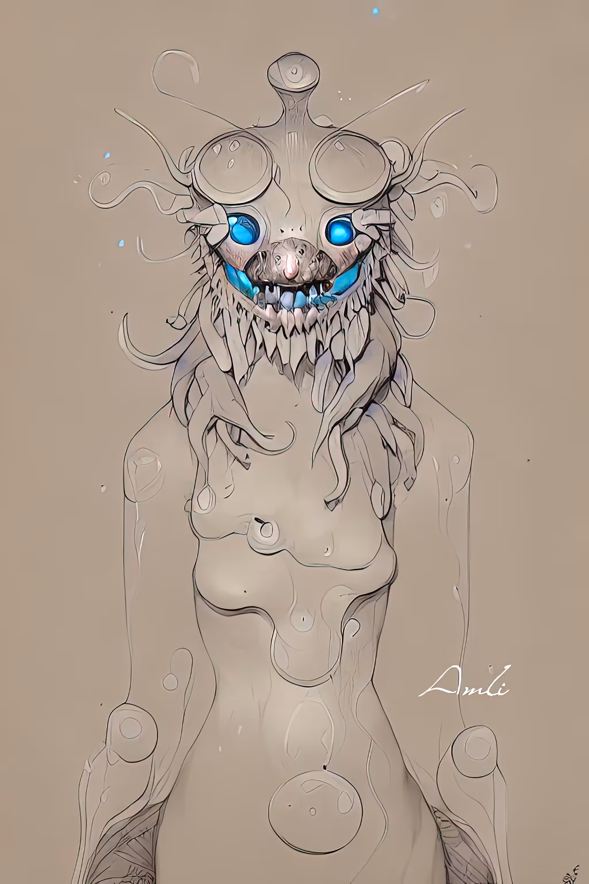 Creature Sketch #9
