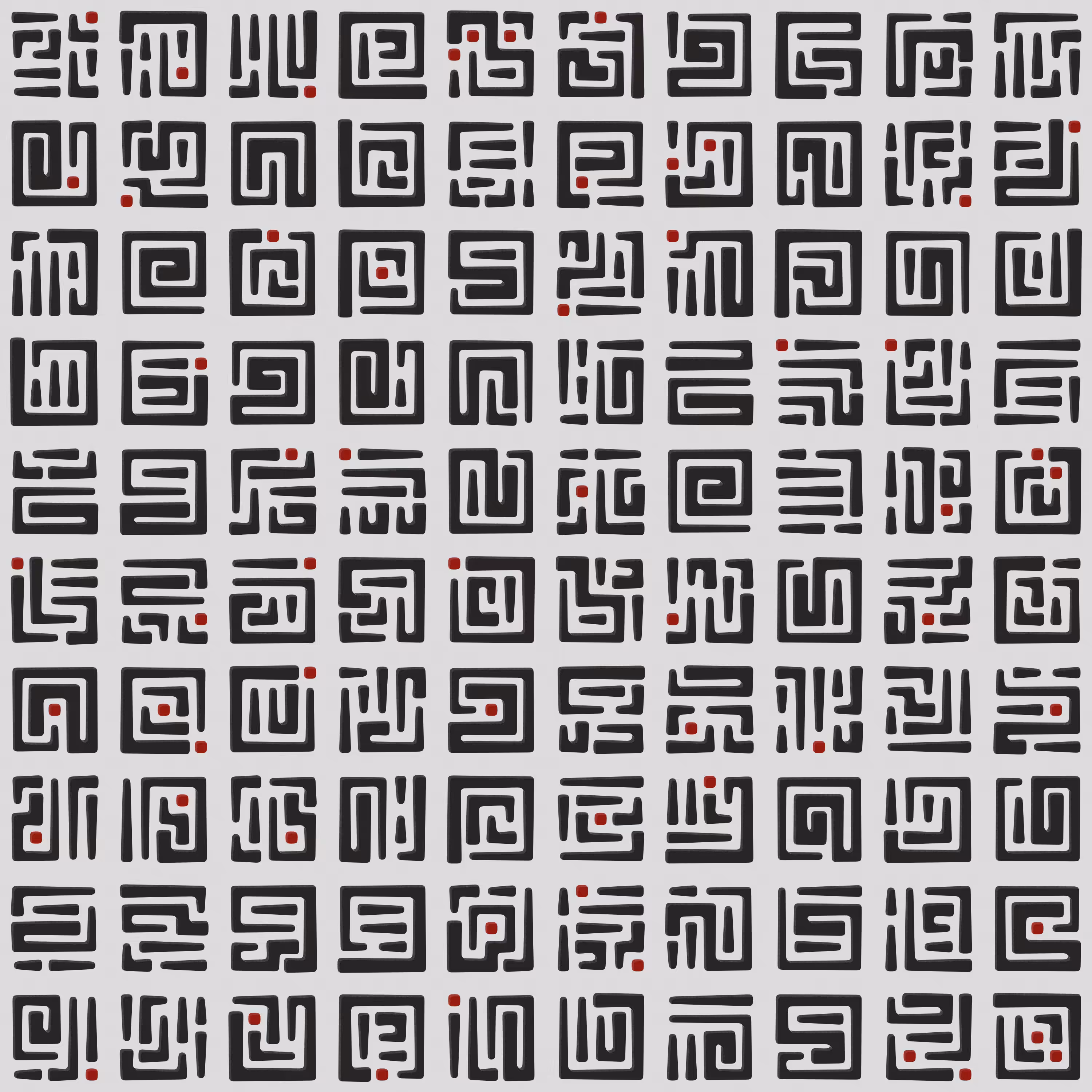Glyphs x100