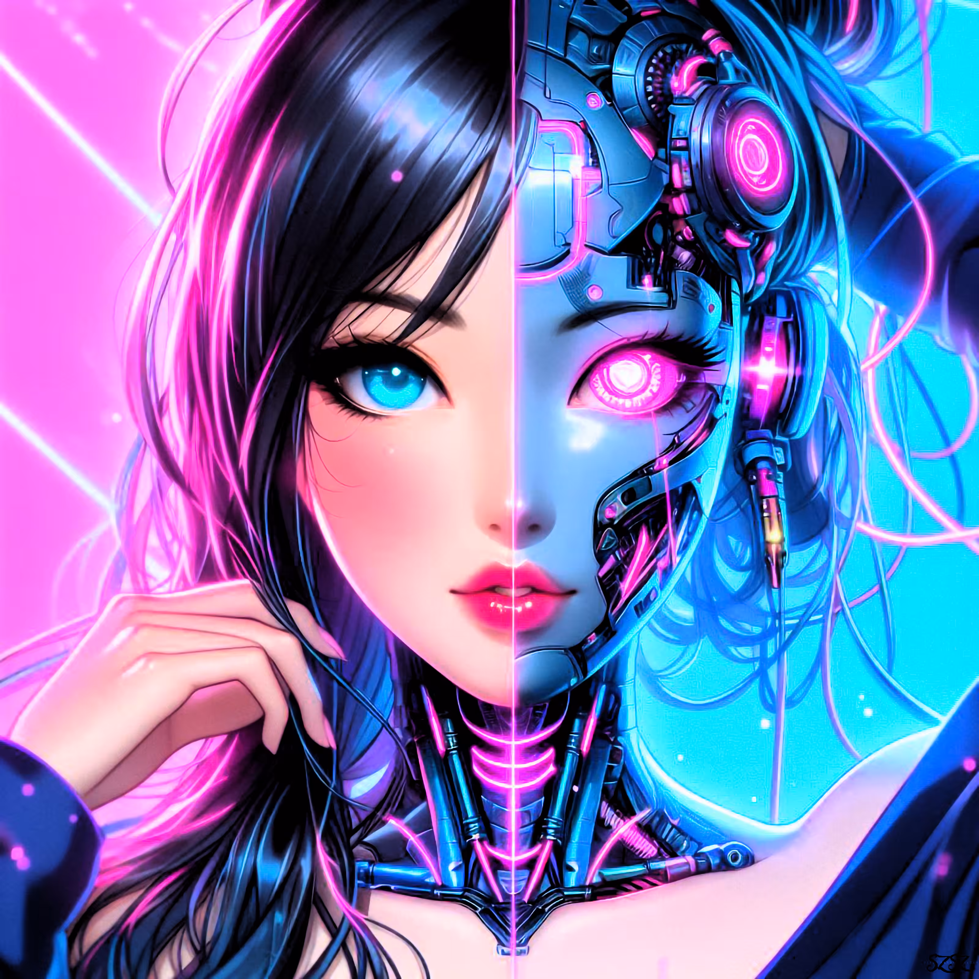 Neon Fusion Meta girls#2