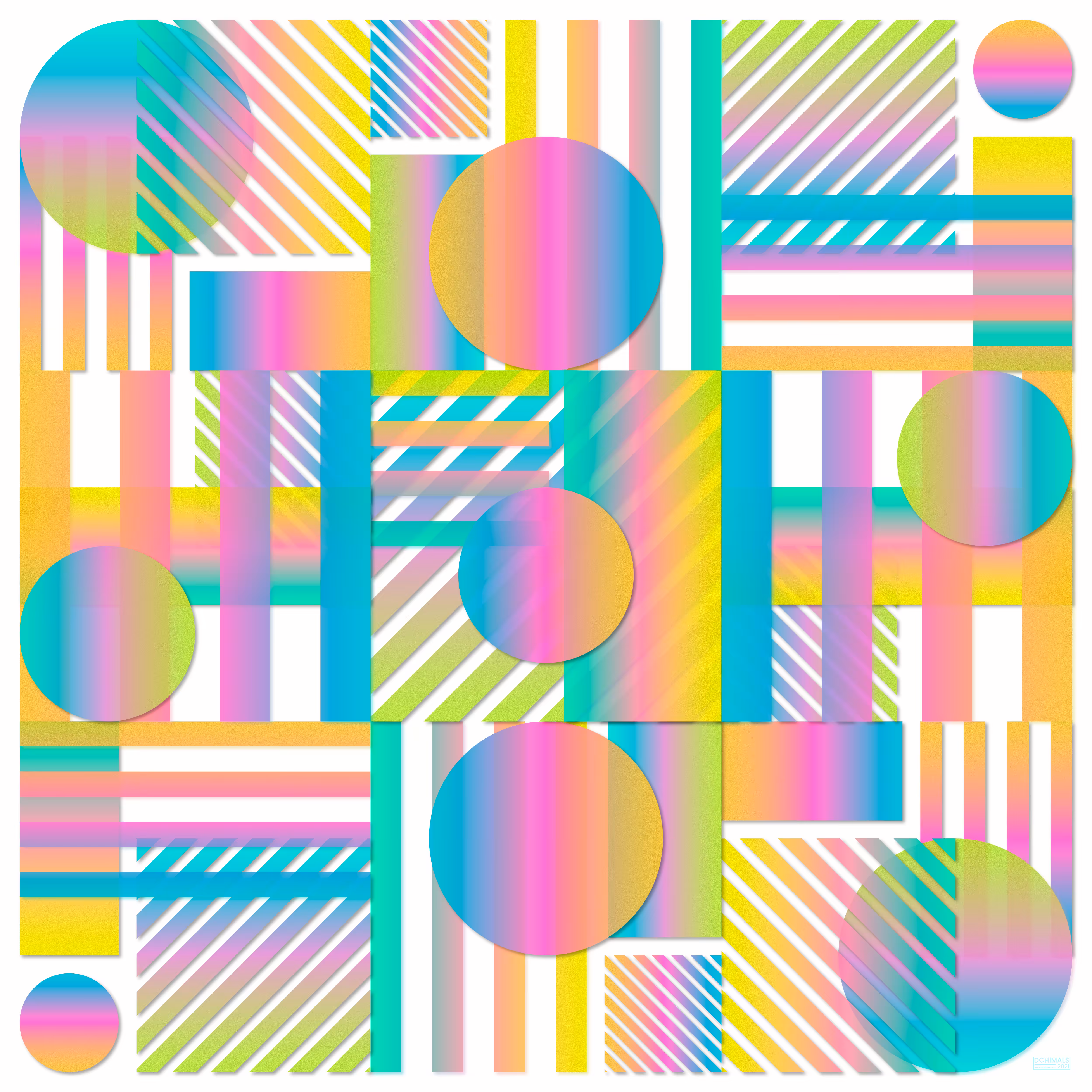 Geometric Candy – Sweet feelings No. 2