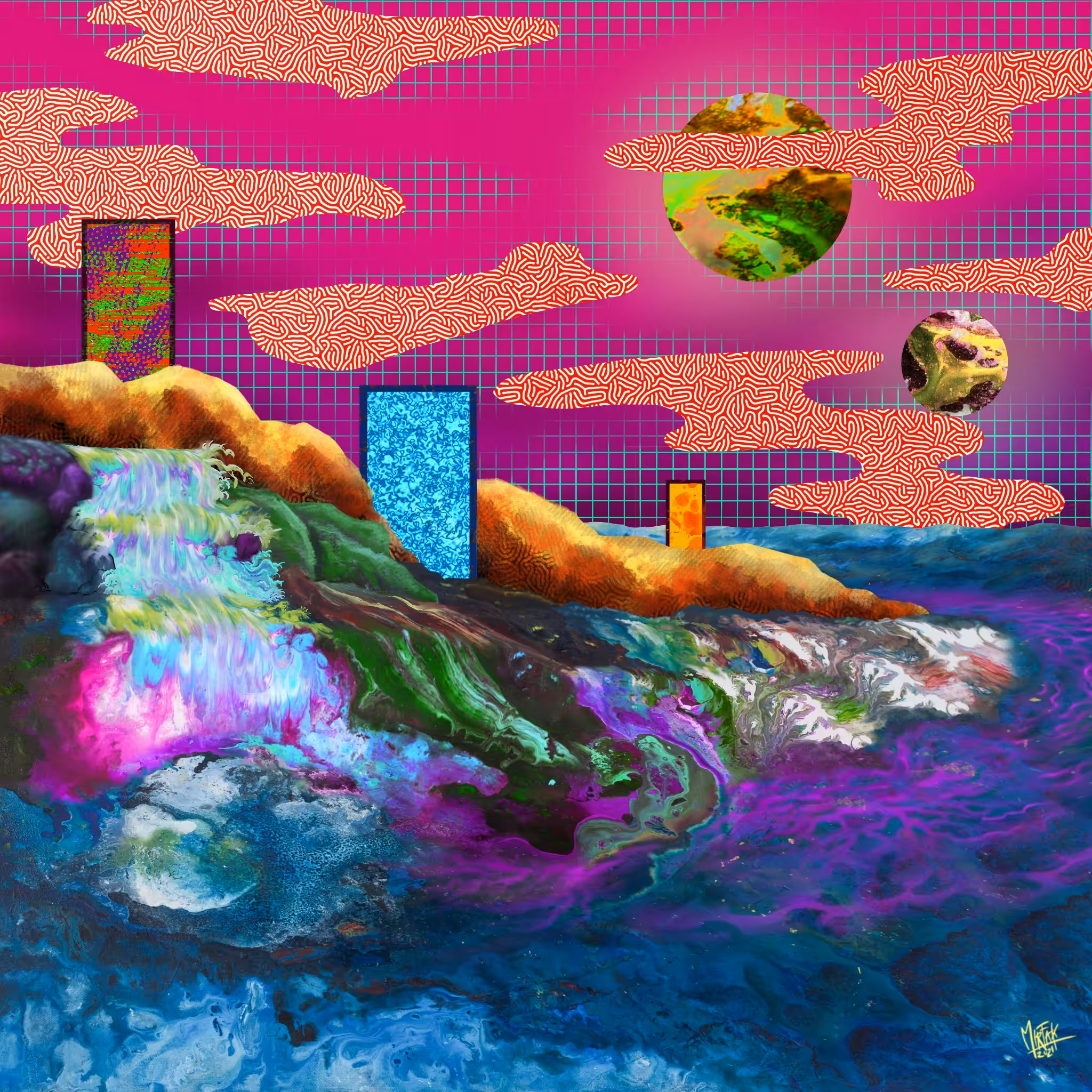 Sunset on The Edge of Time
