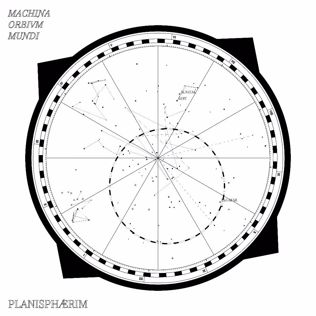 A Fictional Map Of Constellations #60