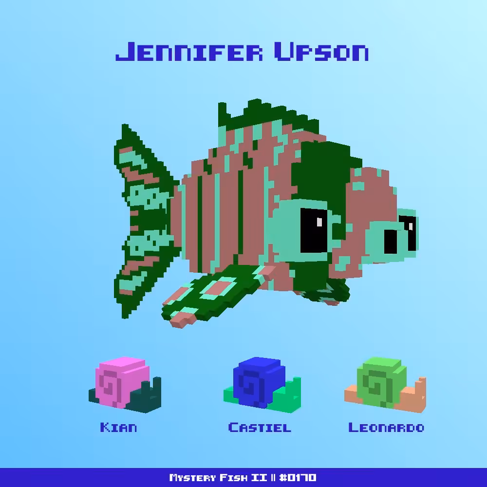 Jennifer Upson :: Mystery Fish 0170/1000 