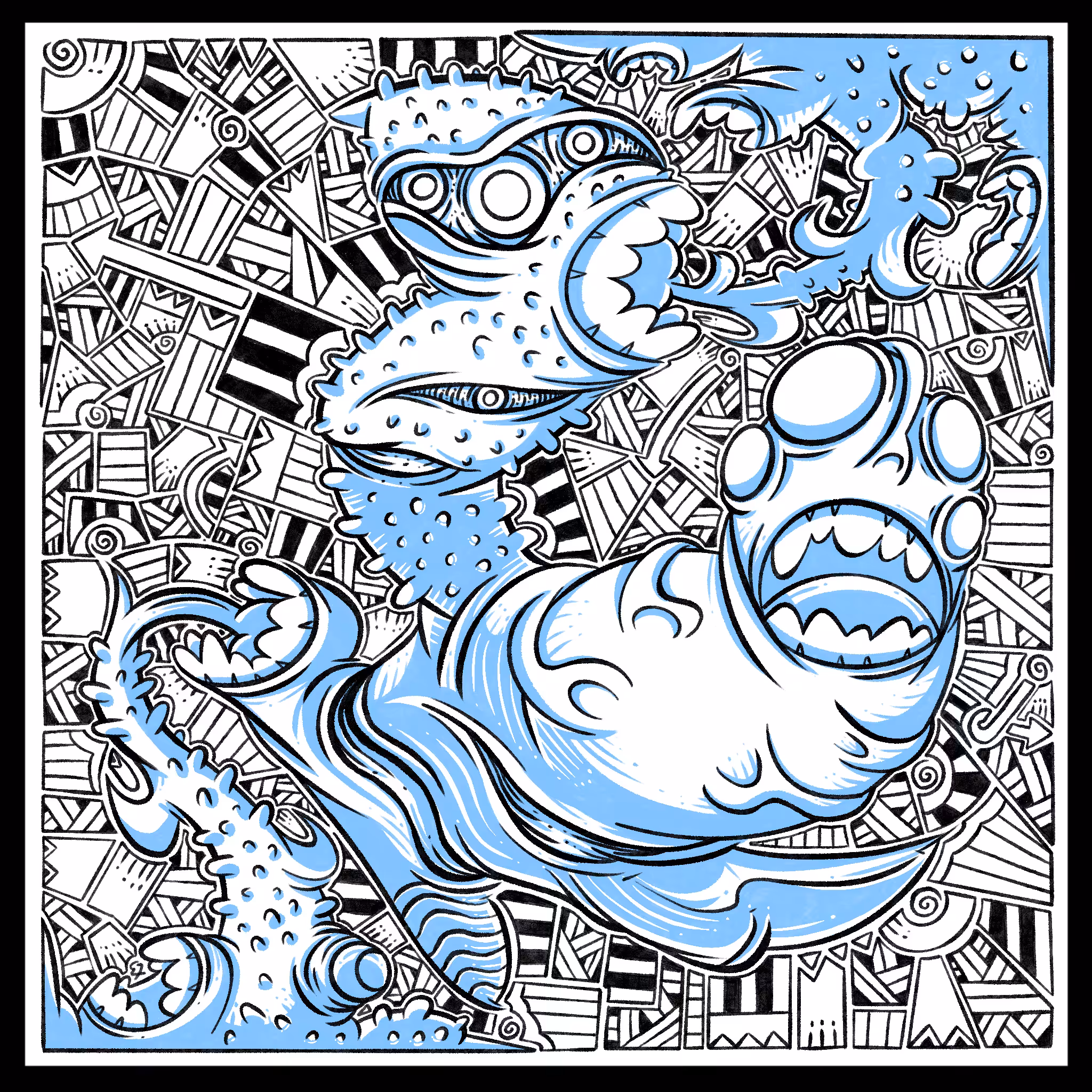 Creature 082 Lineart