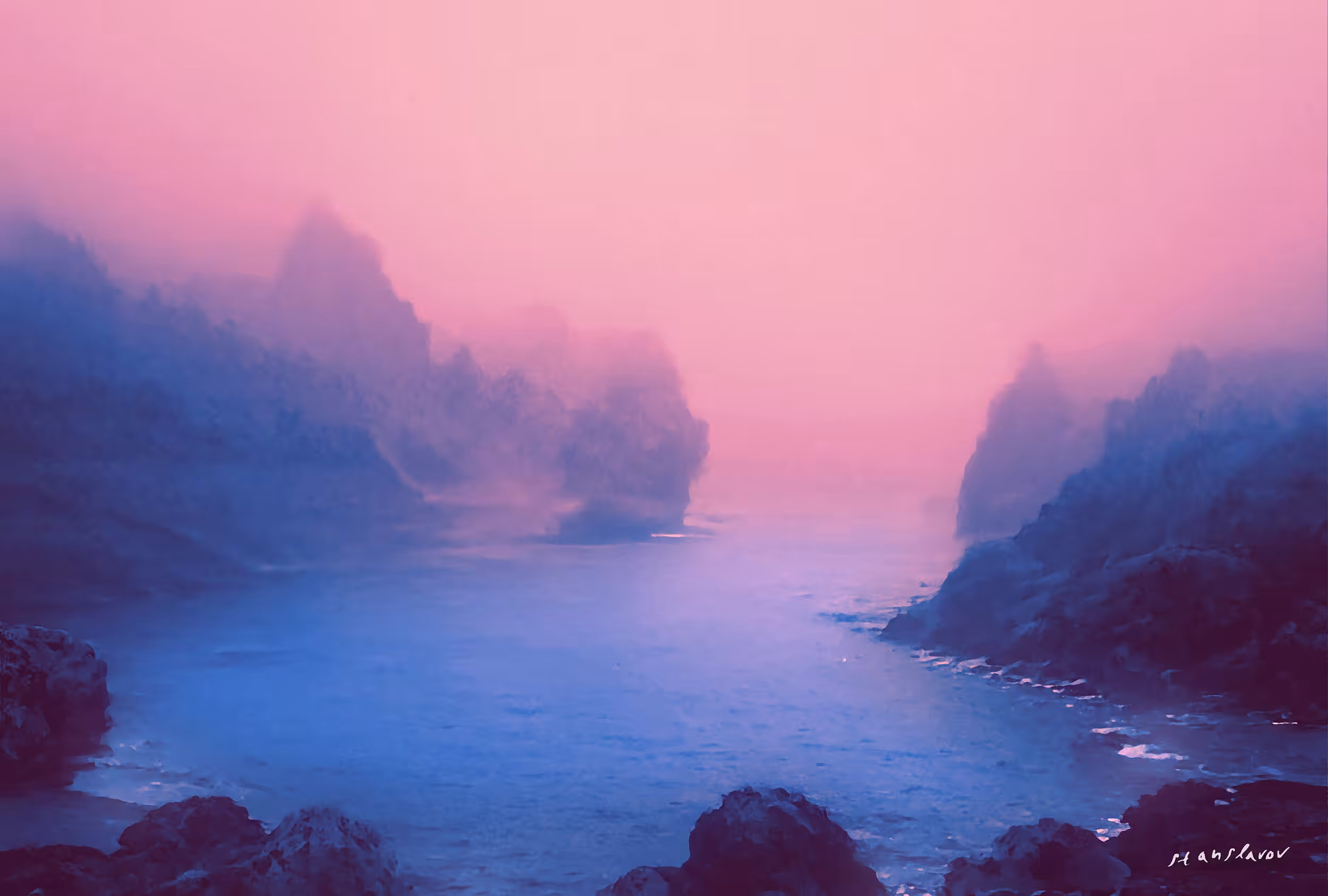 Beautiful and fairytale bay