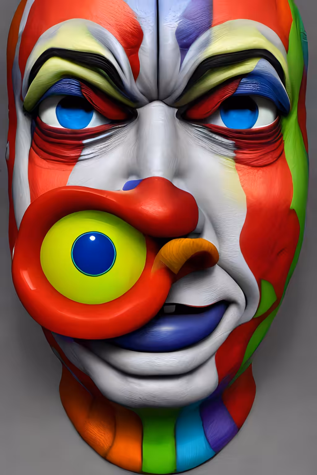 Distorted Faces: Distorted Face #39
