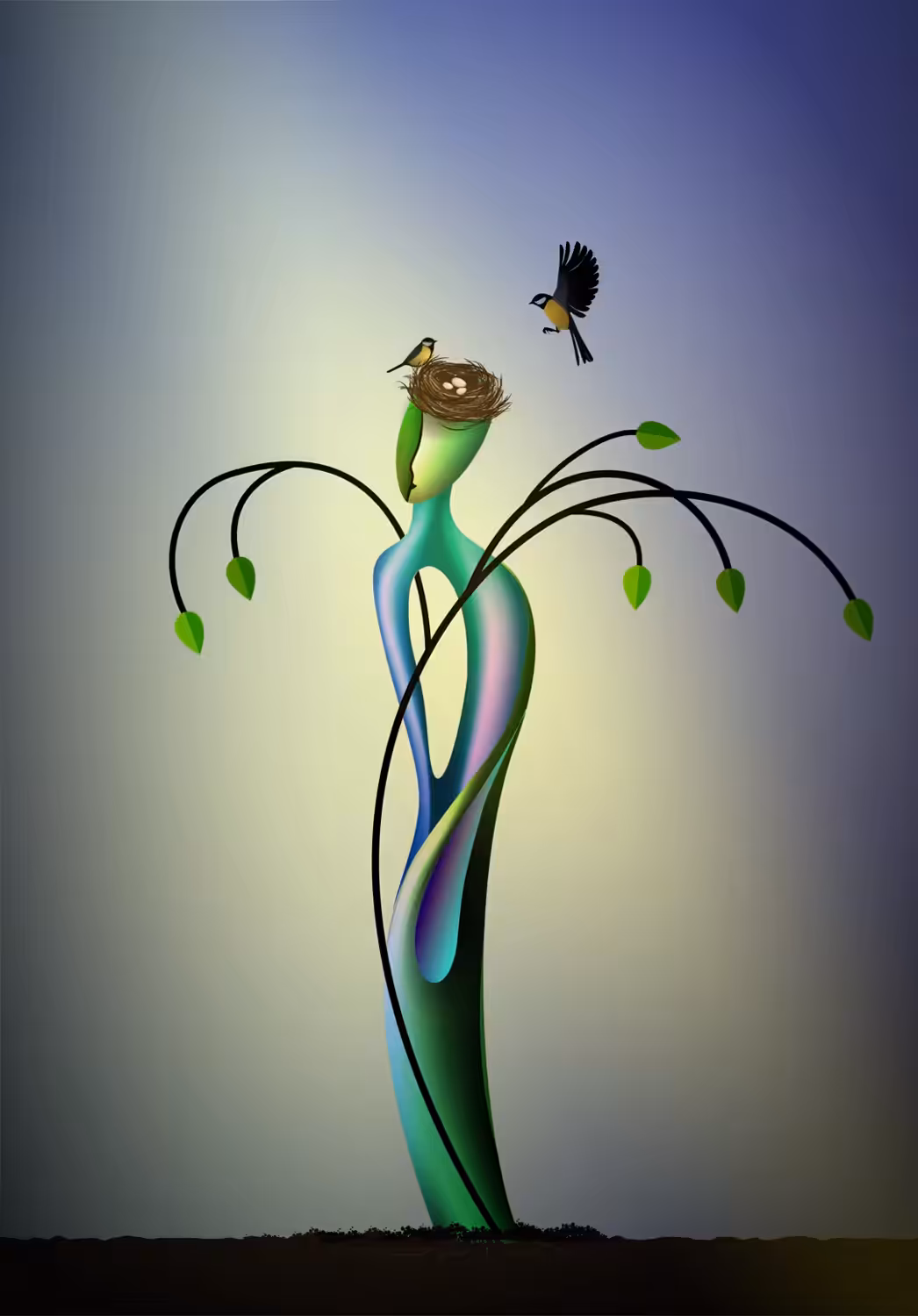 Happy tree. (Animation & music)