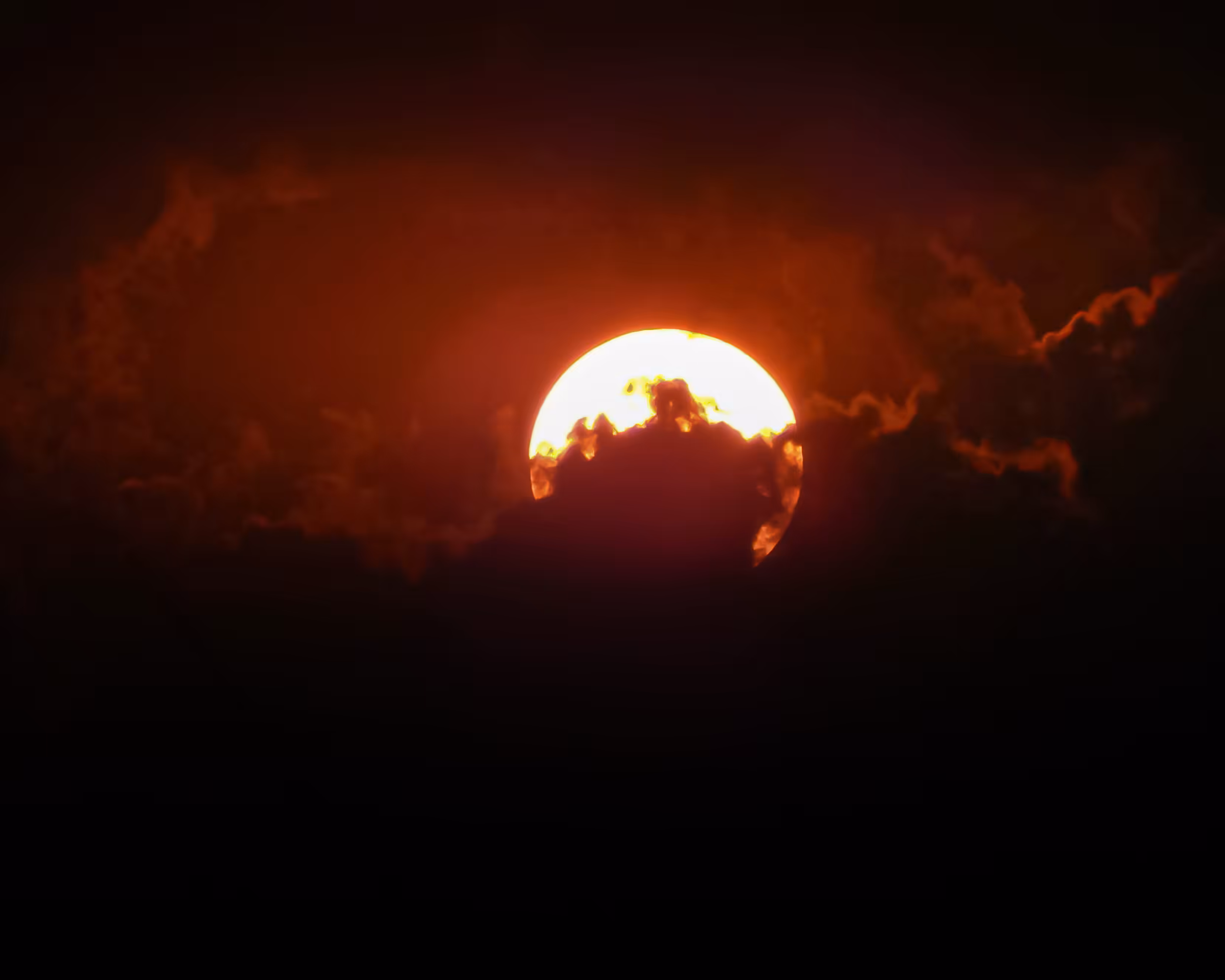 Red sky
