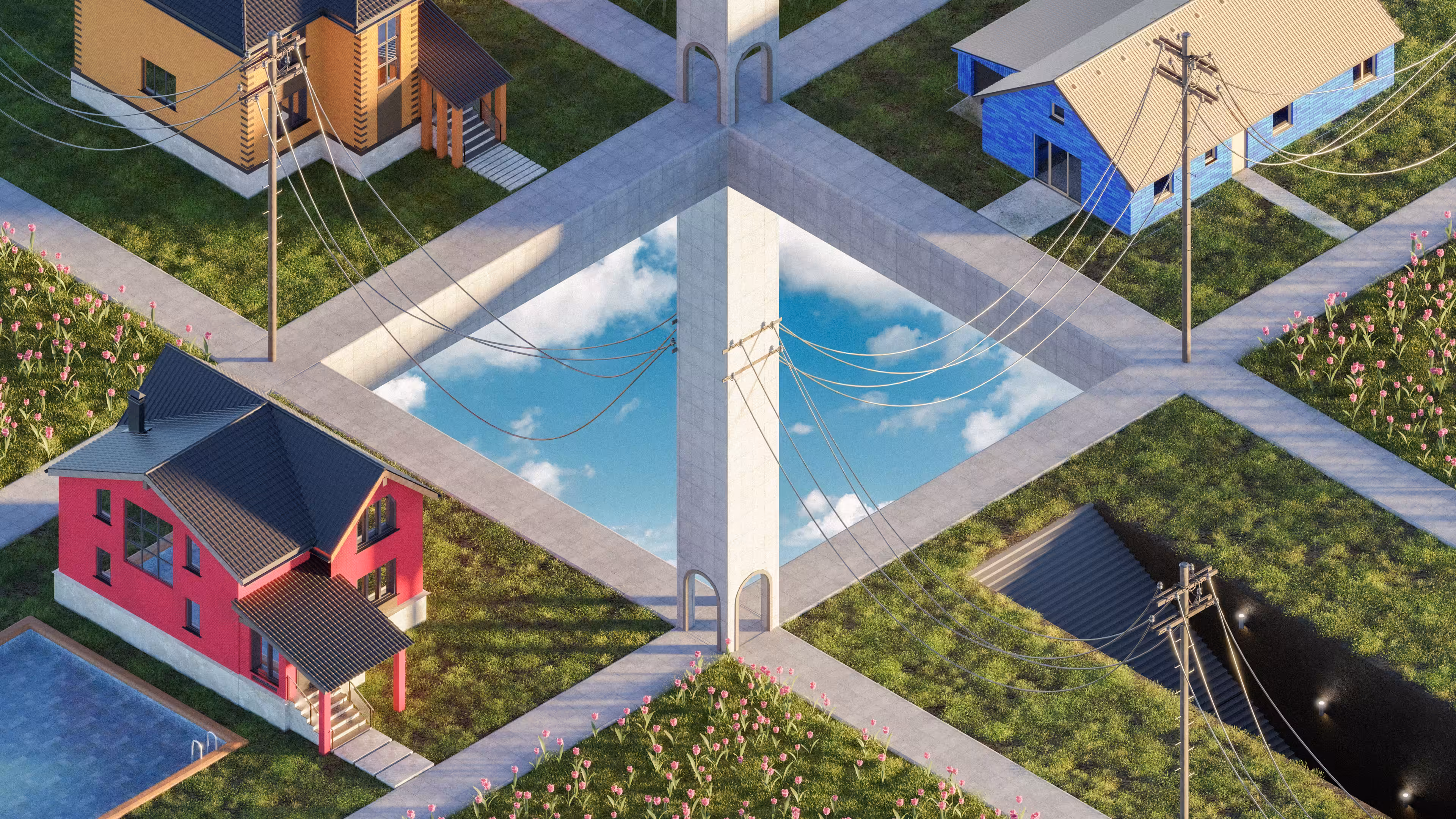 Strange neighborhood