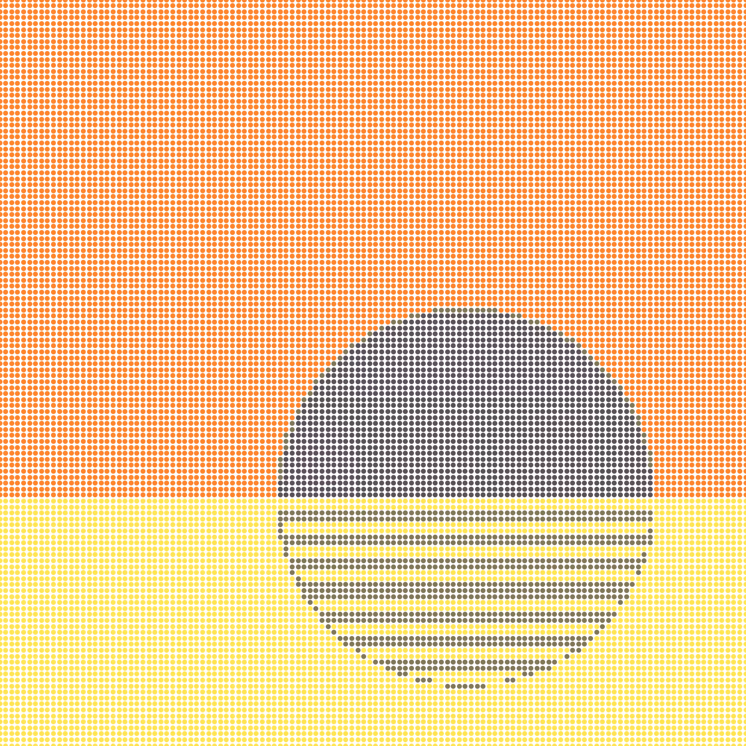 Stipple Sunsets #10