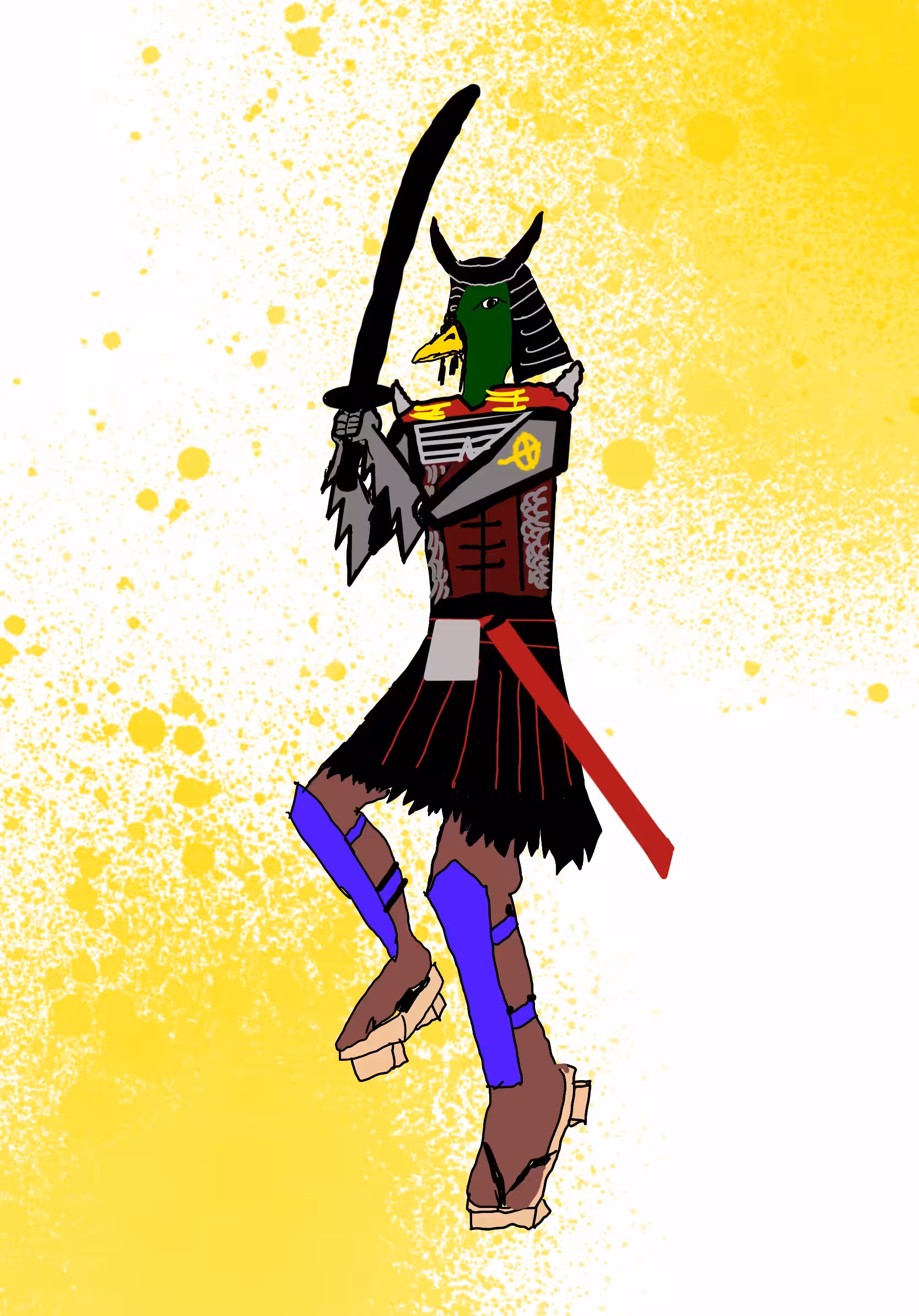 GM! #02 - samurai duck
