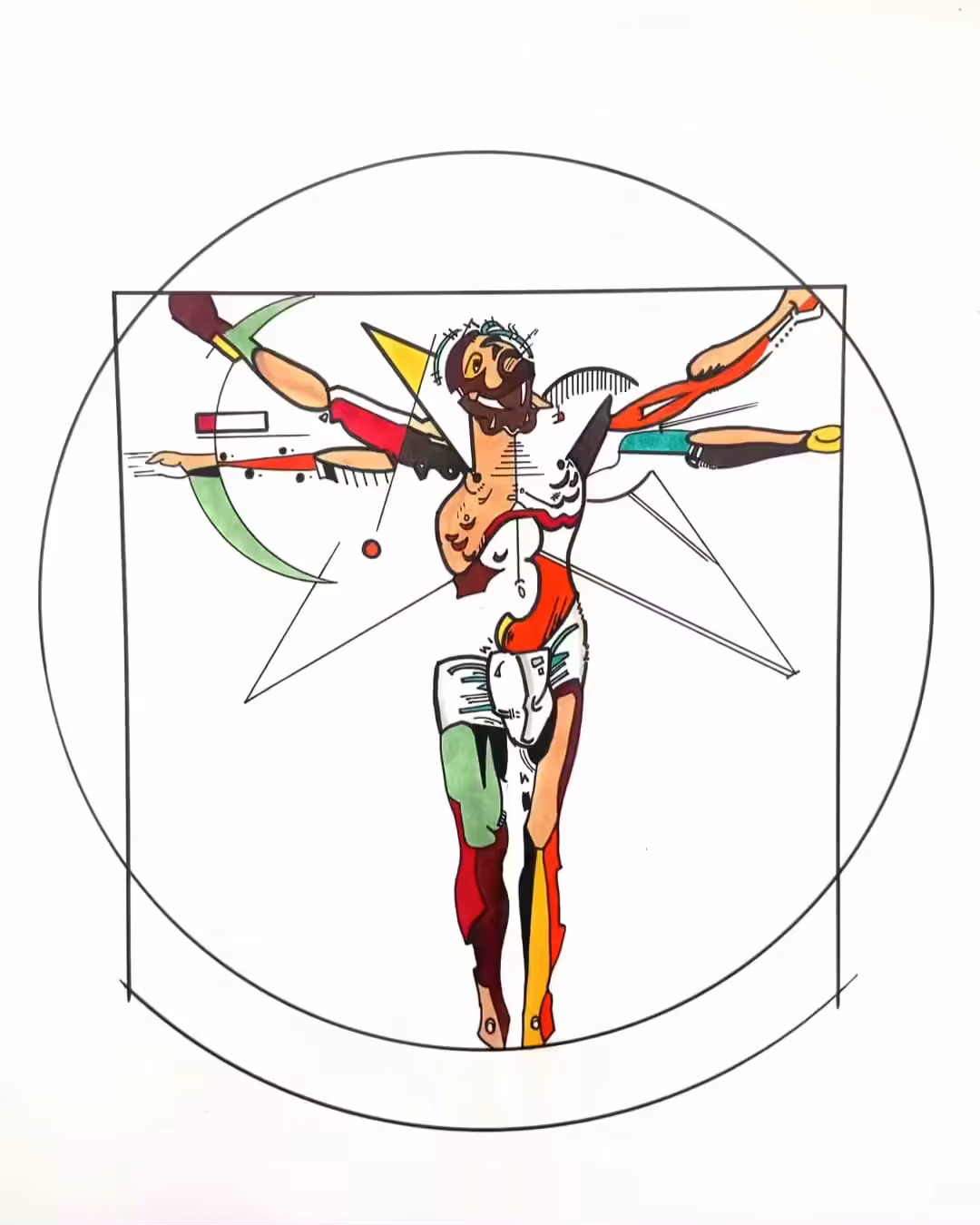 Vitruvian Jesus 