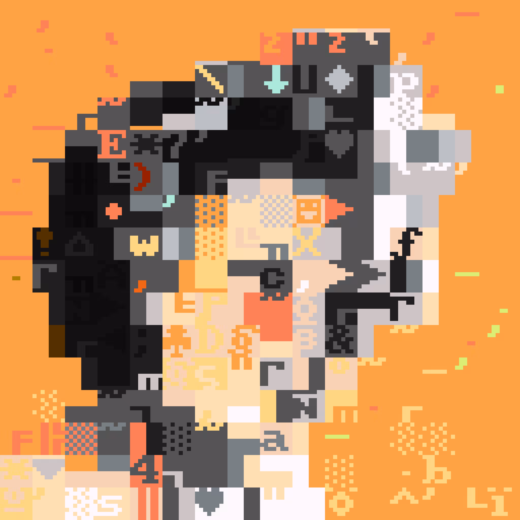 DOS-up girl #030
