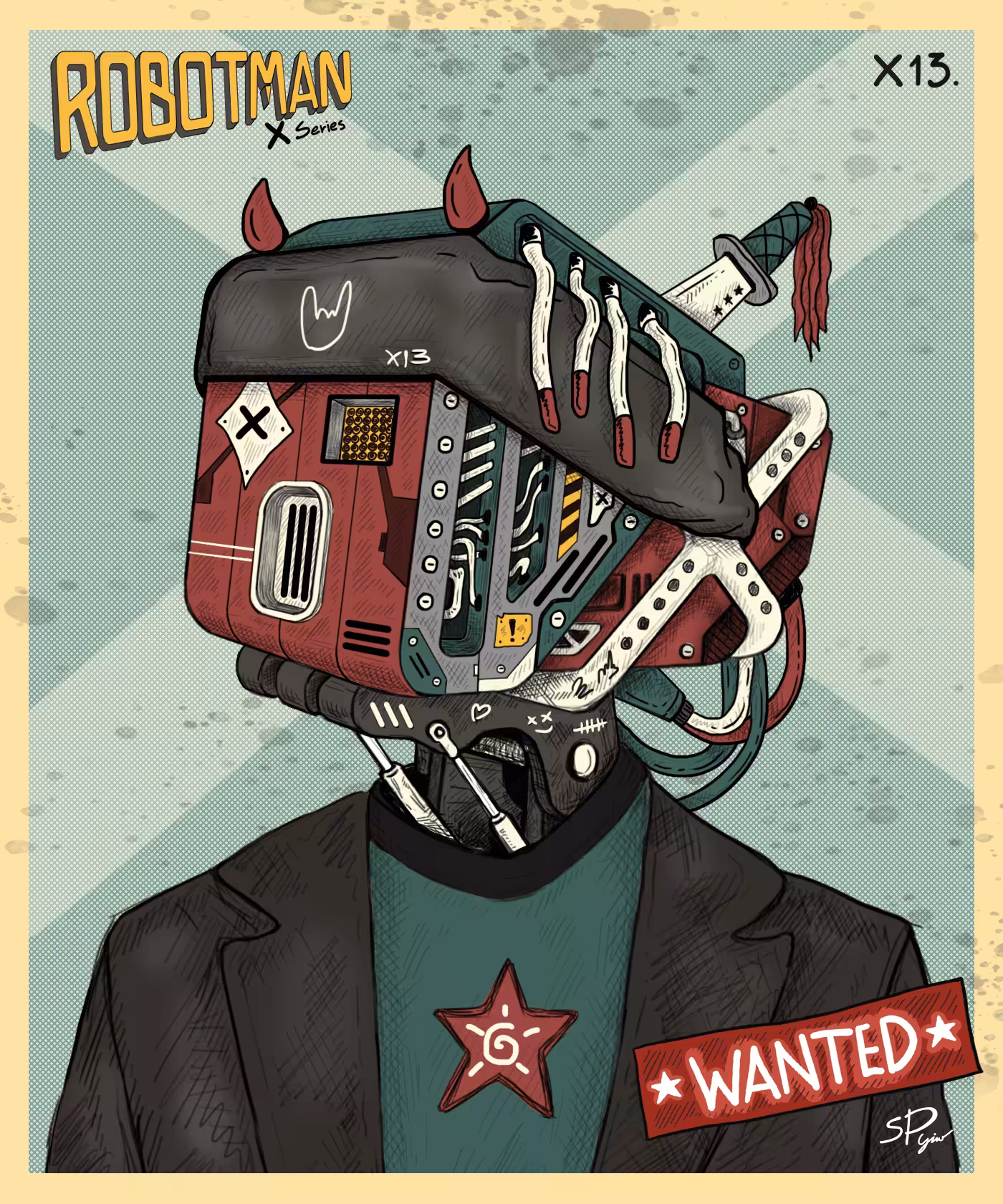 ROBOTMAN - X Series_#X13 (Rock)