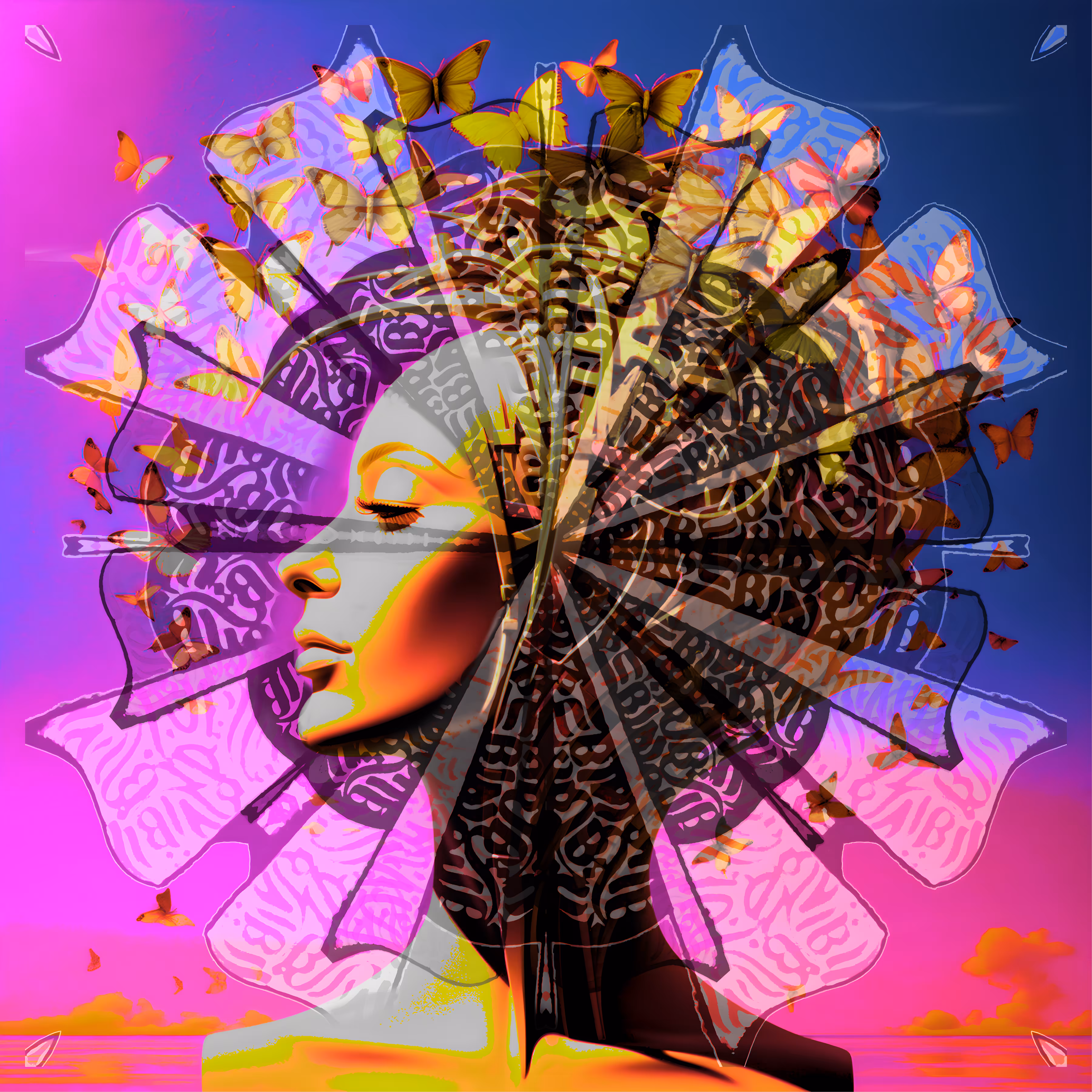 Evolving Expression 0002: The Trifecta of Calligraphy, AI, and Digital Art